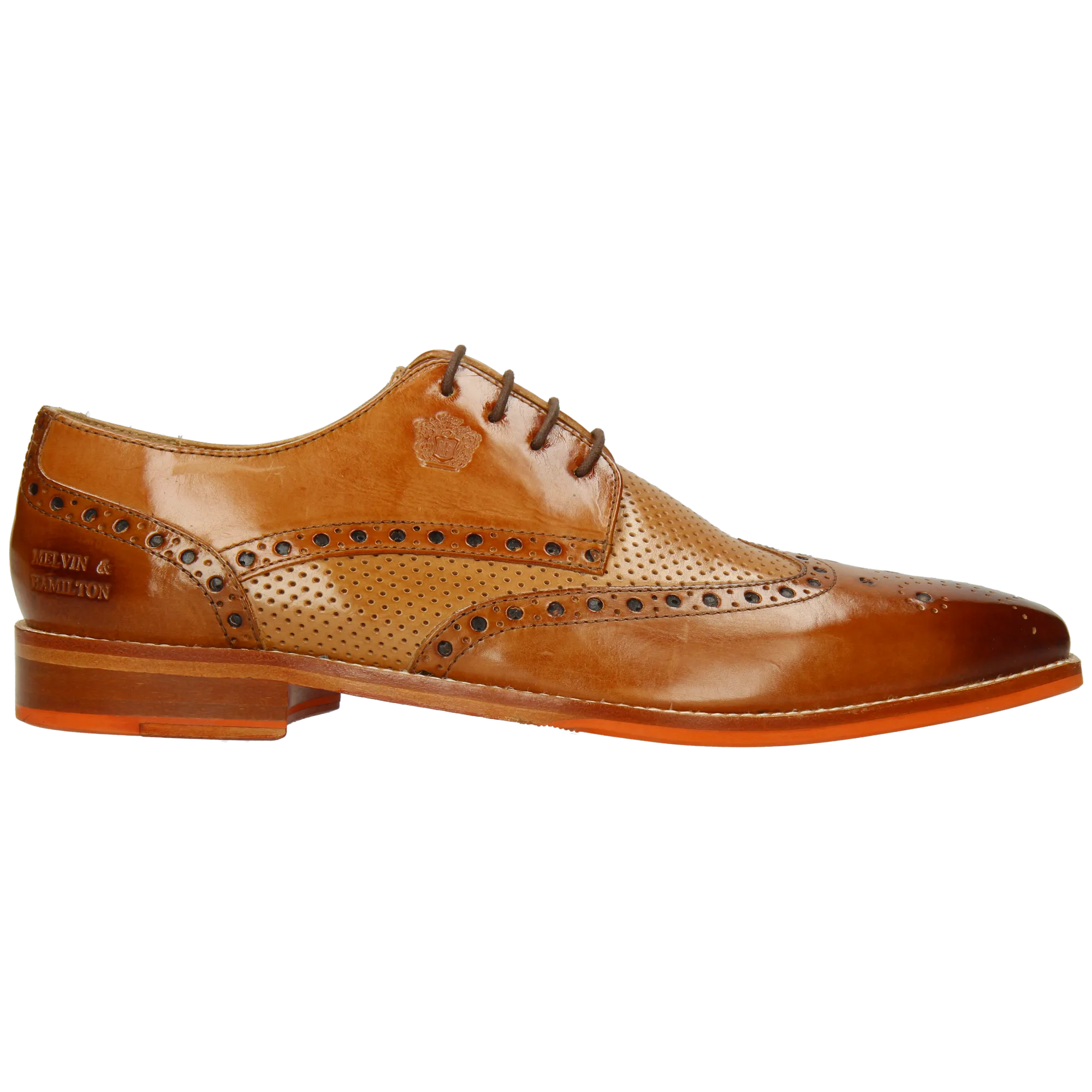 Derbies en cuir Marron MARTIN 15