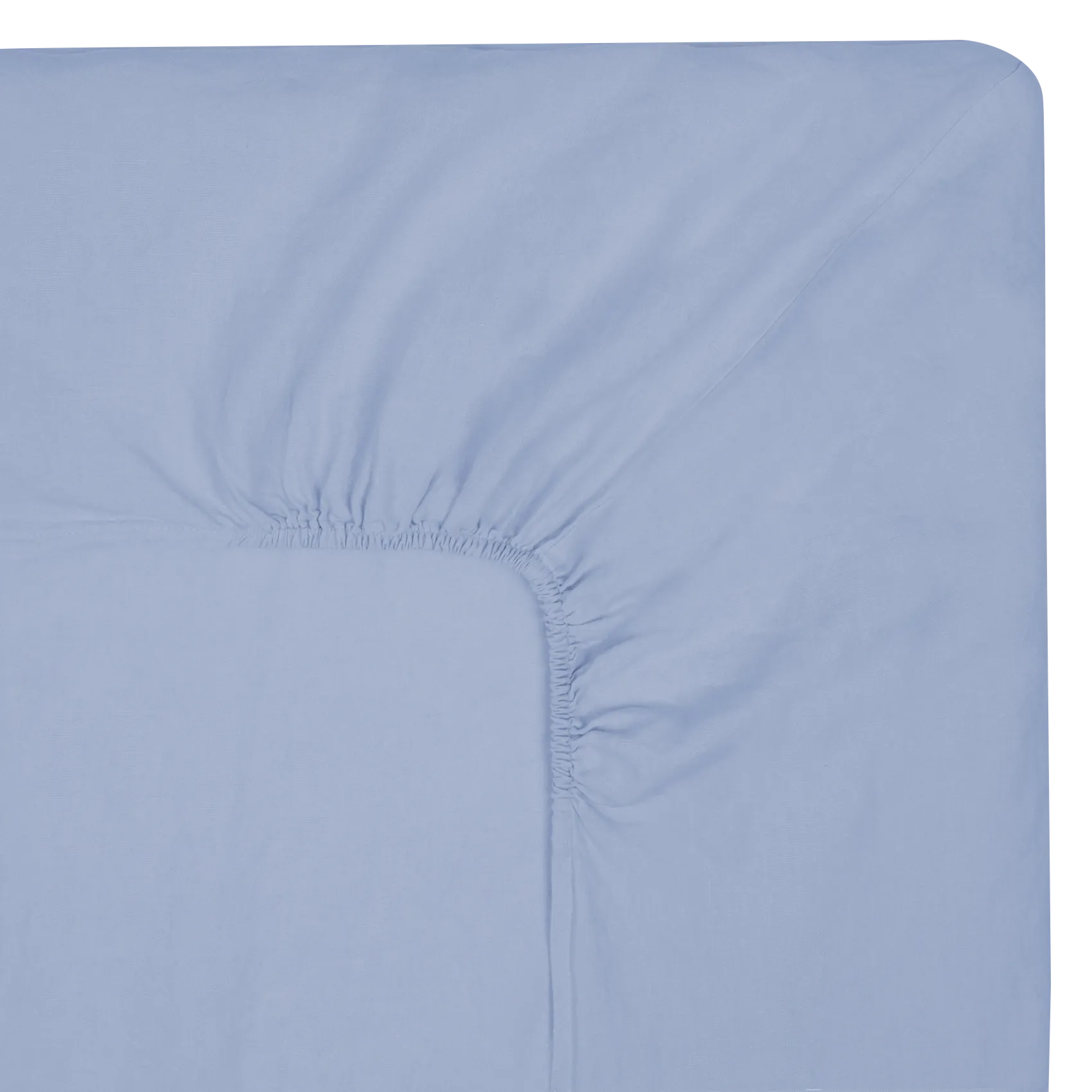 Drap housse en coton Bleu DH PERCALE