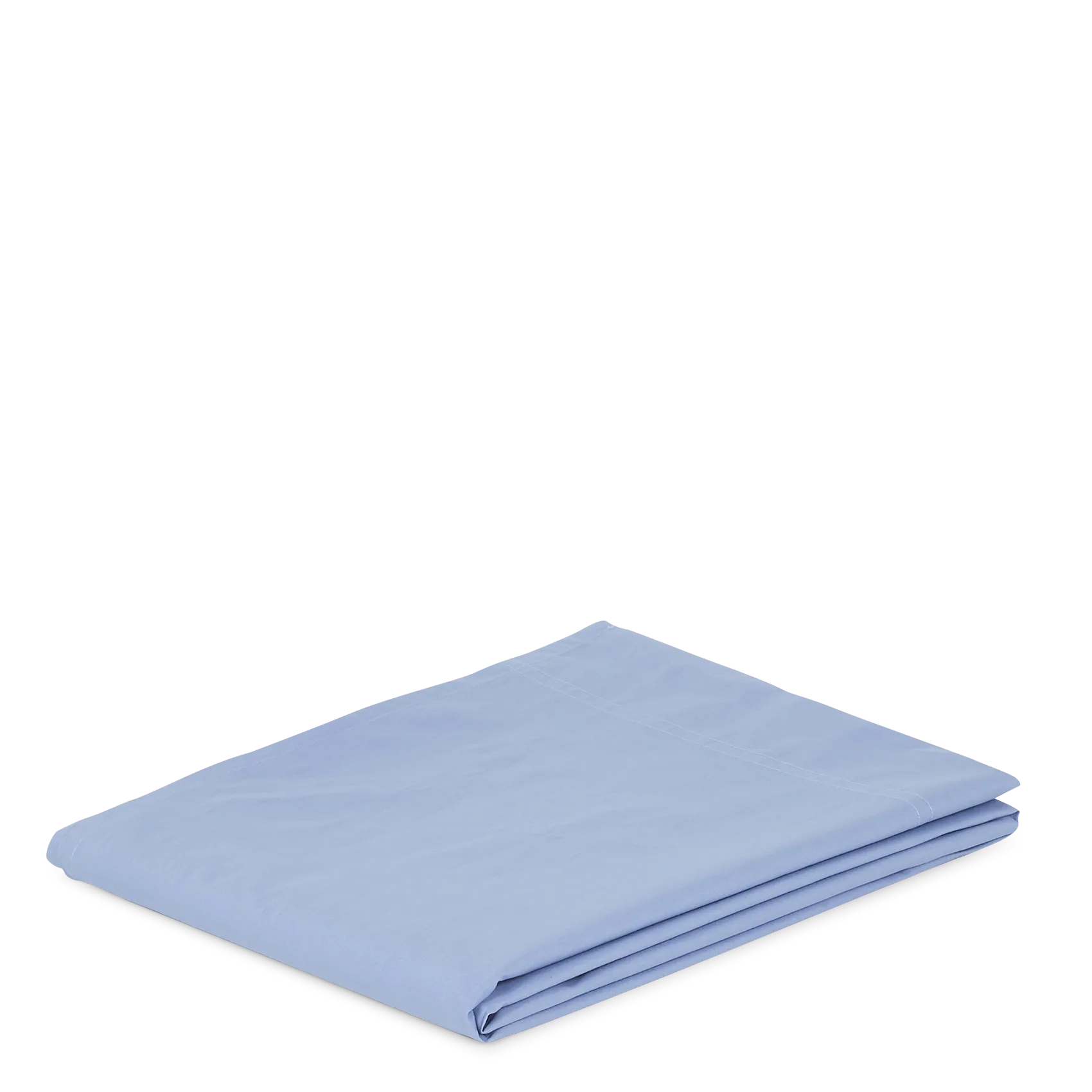 Drap plat en coton Bleu DP PERCALE