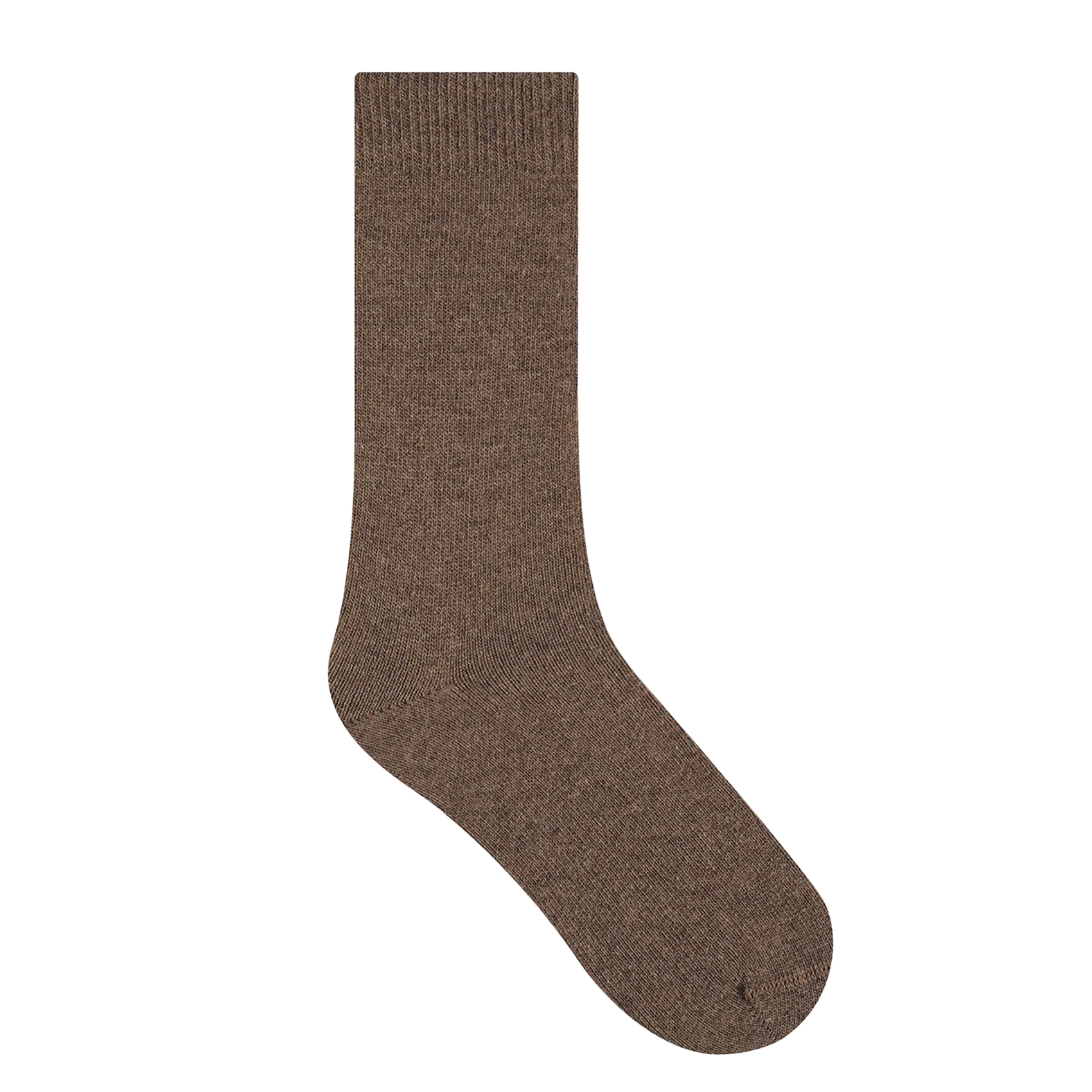 Chaussettes en laine mélangée Marron