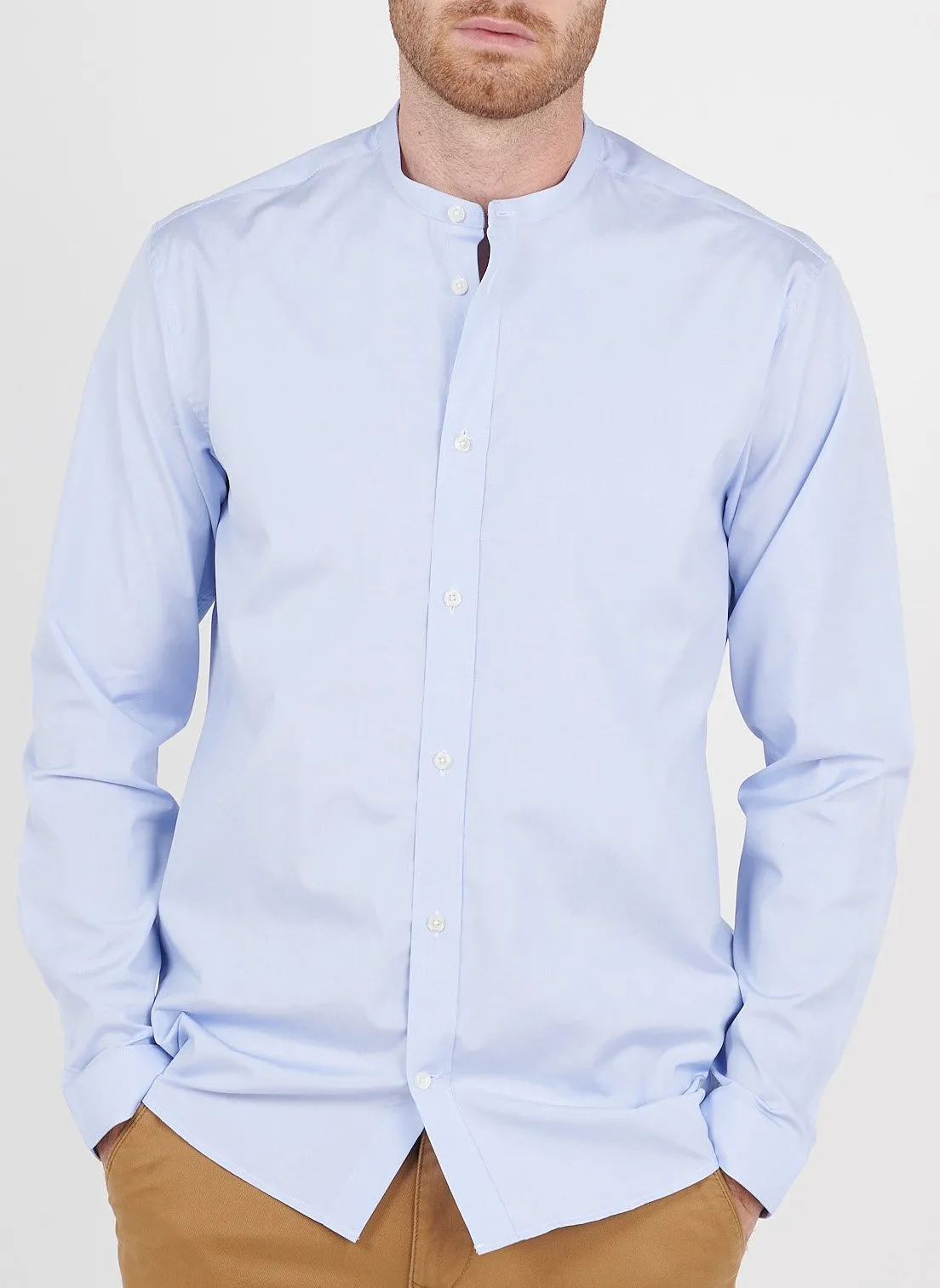 Chemise col classique Bleu KRAVE