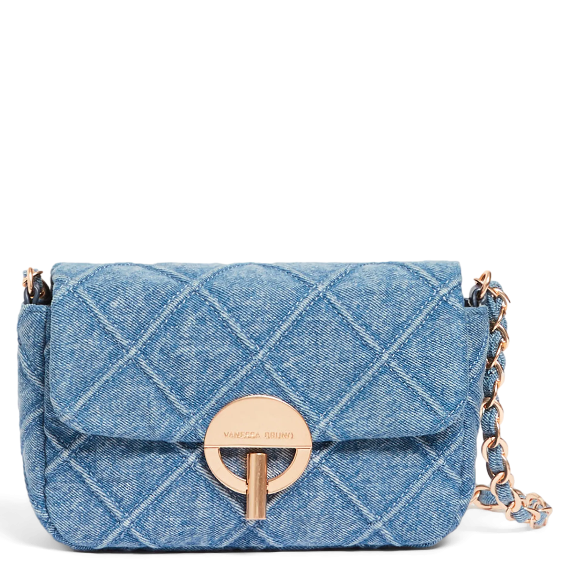 Sac bandoulière en demin de coton Bleu MOON