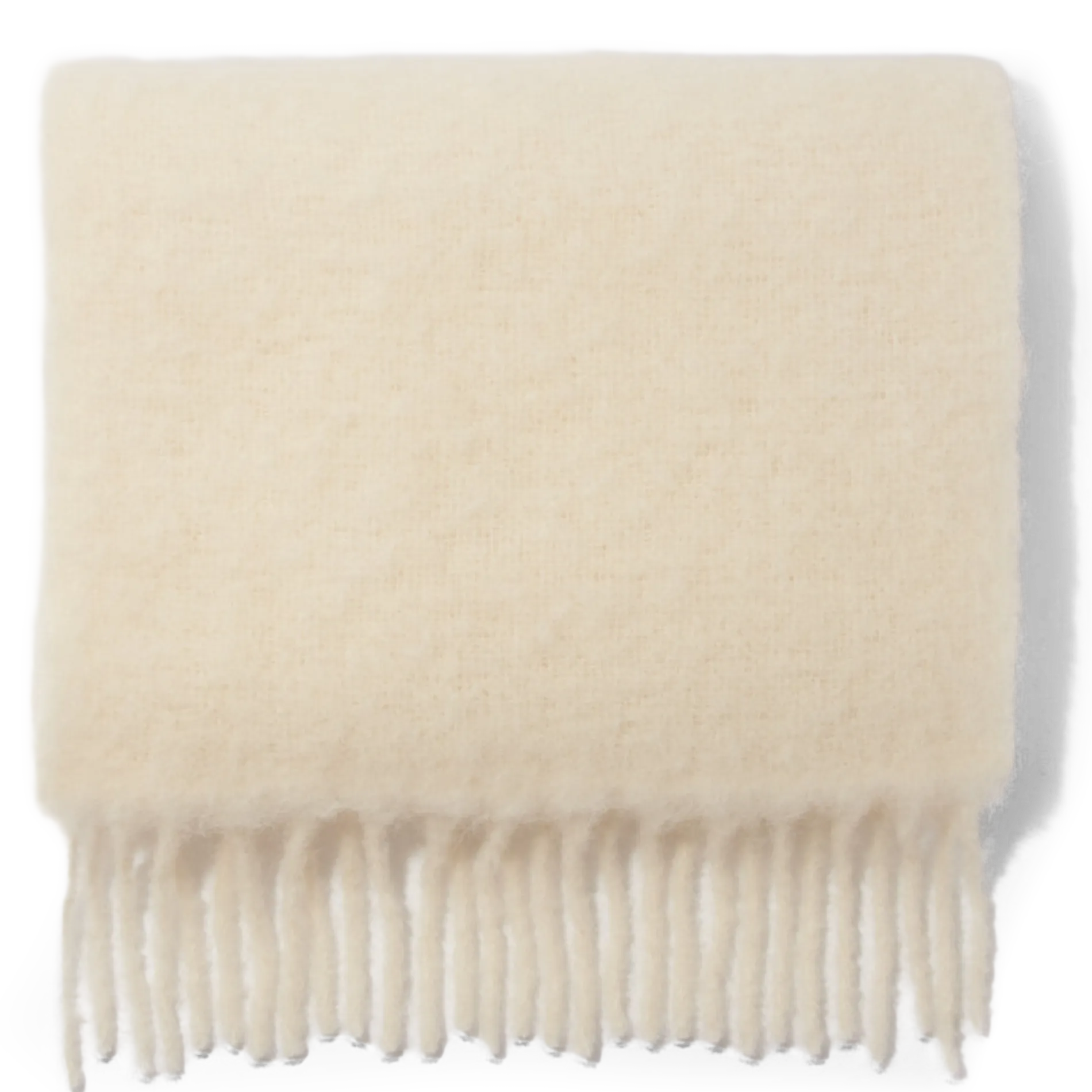 Echarpe en laine mélangée Beige