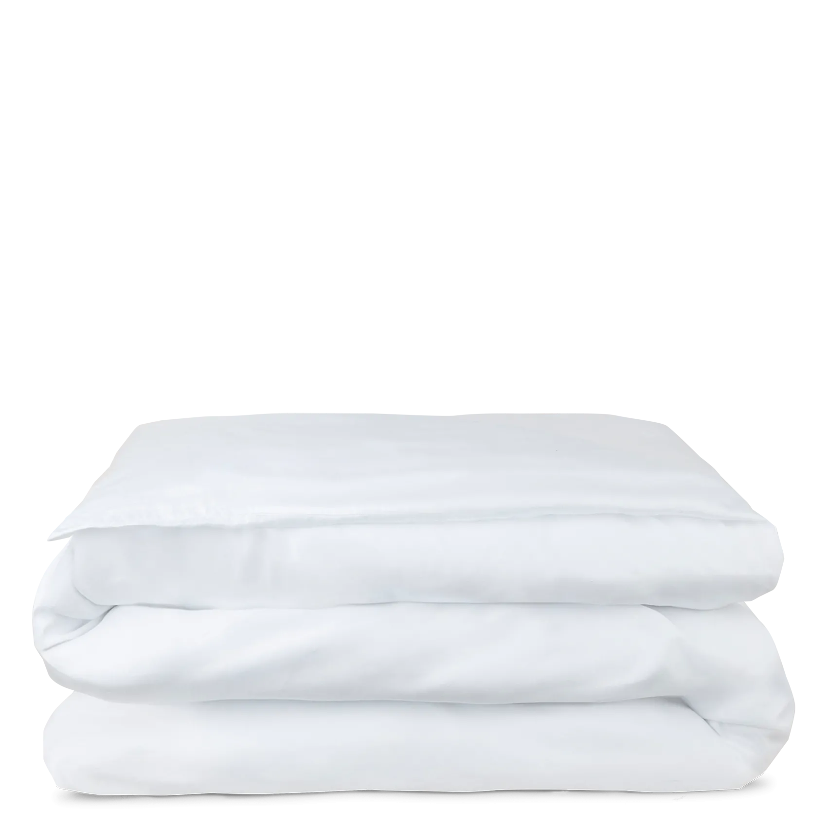 Housse de couette en coton Blanc HC SATIN