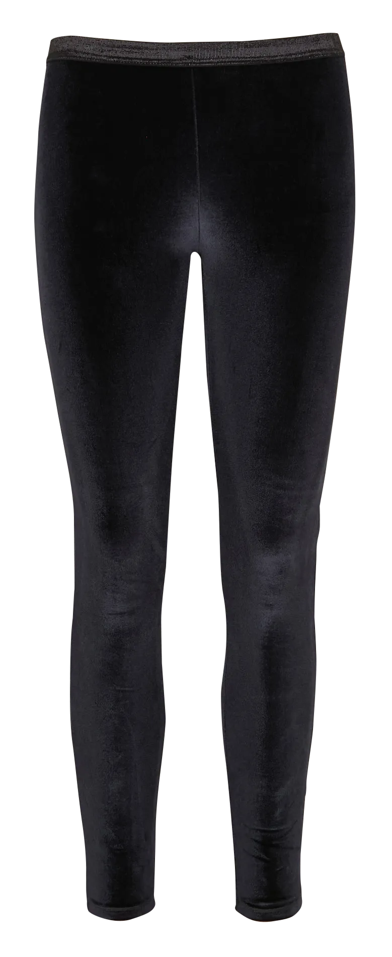 Legging slim en velours Noir GARY