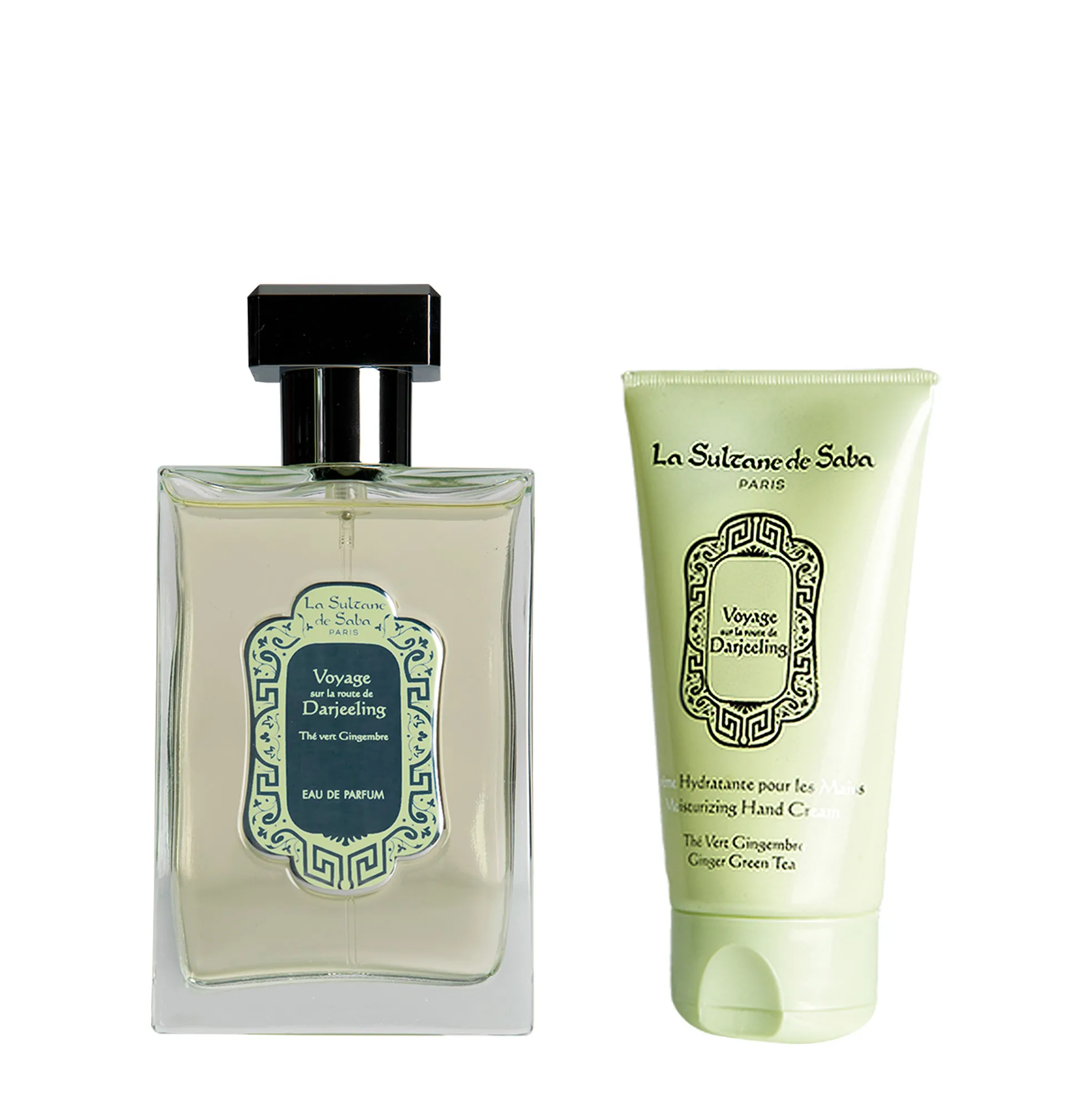 Coffret/Parfum + crème des mains Thé Vert Gingembre