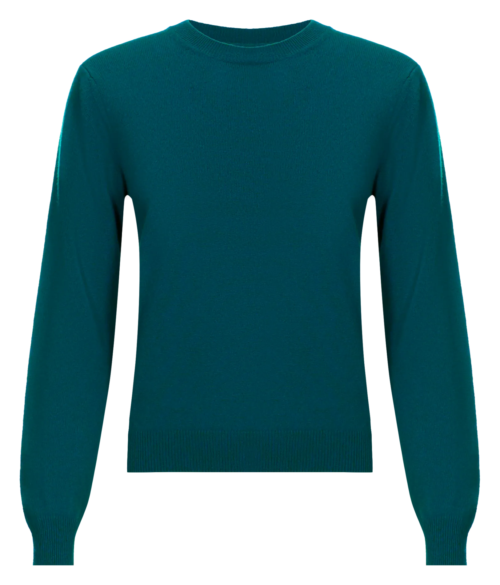 Pull droit en cachemire Vert QIRIA