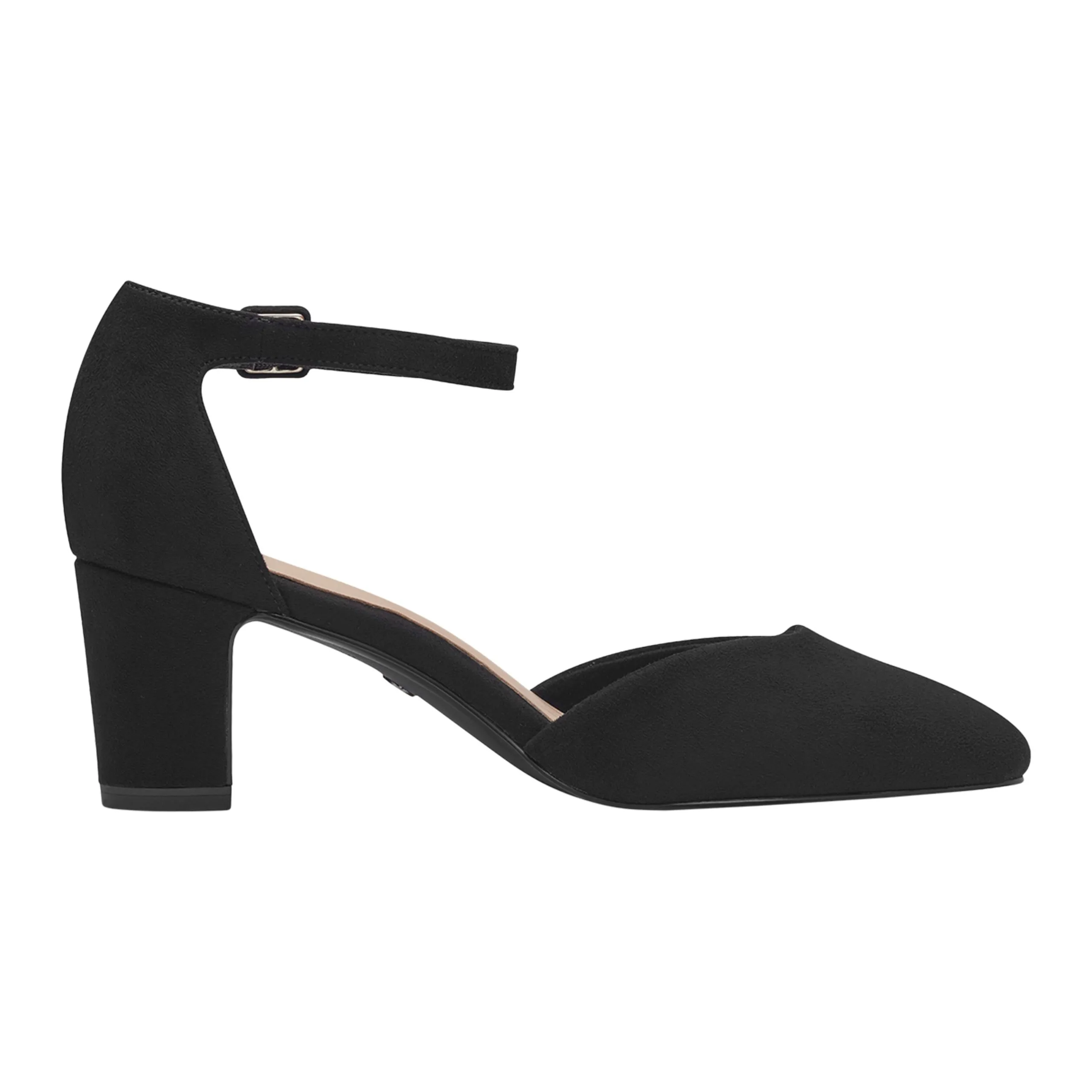 Ballerines à talon Noir