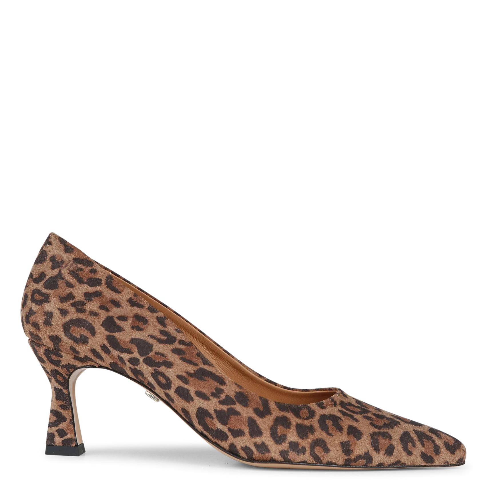 Escarpins en cuir imprimé Marron LIERRE