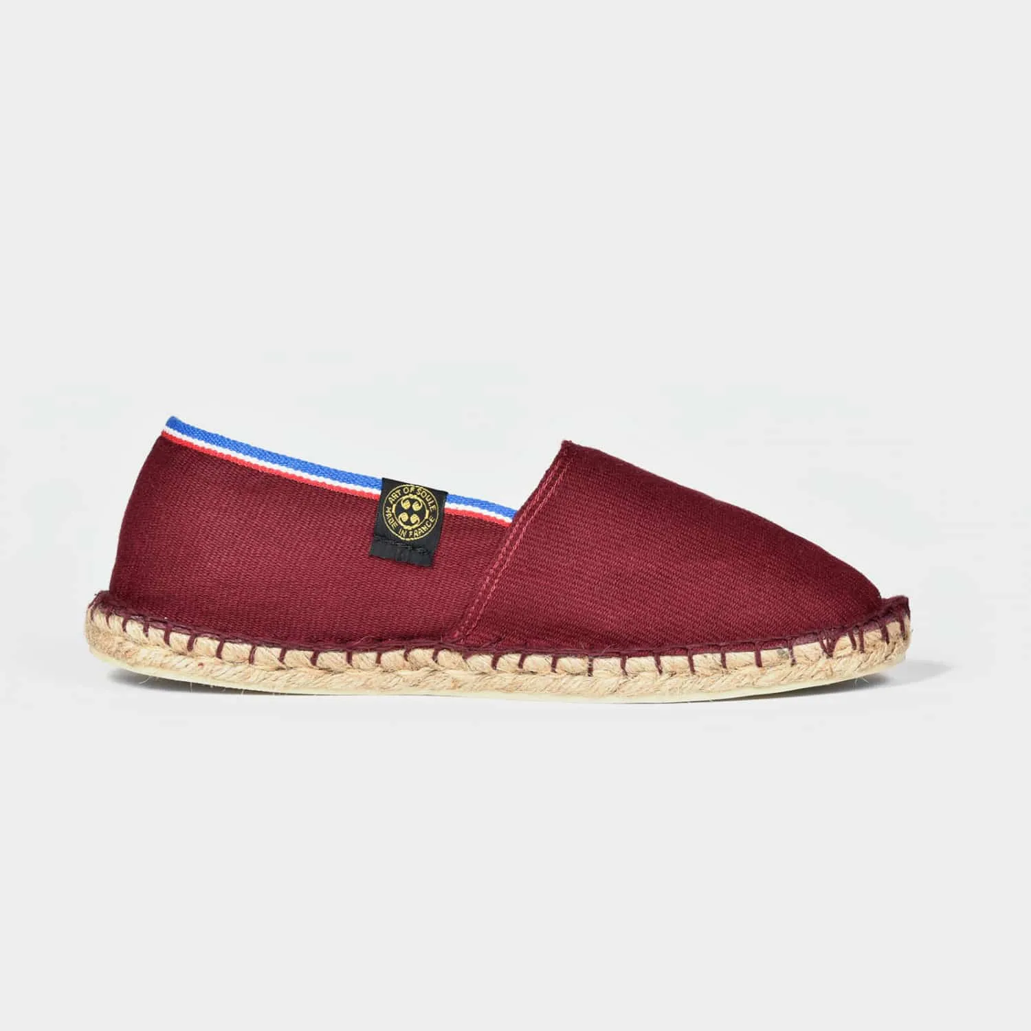 Espadrilles frenchy unies Rouge FRENCH TOUCH