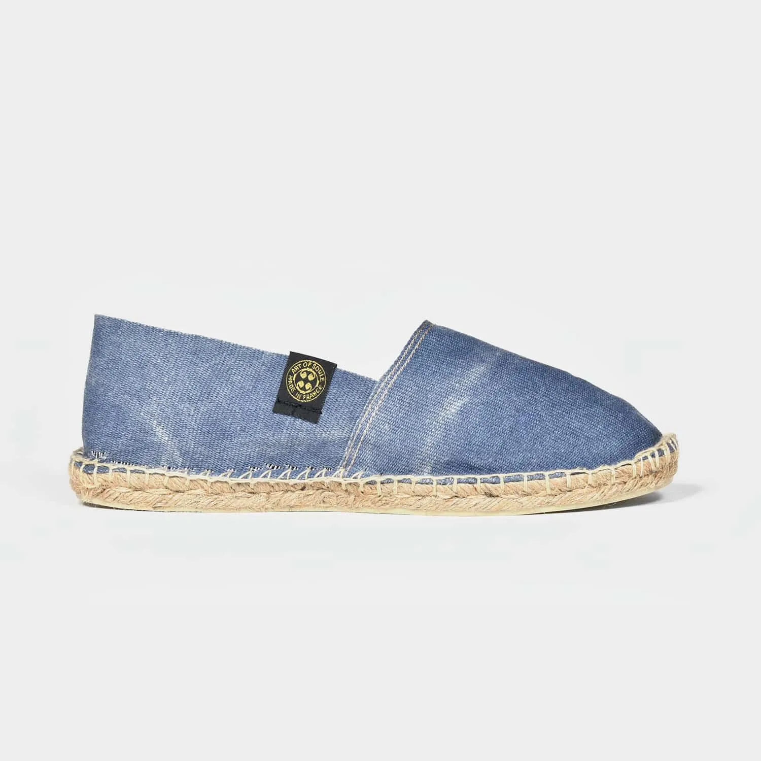 Espadrilles unies Bleu FADED