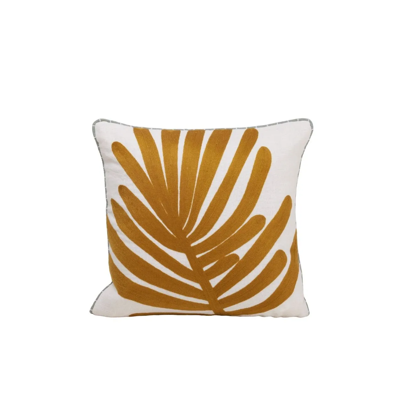 Housse de coussin Jaune TROPI