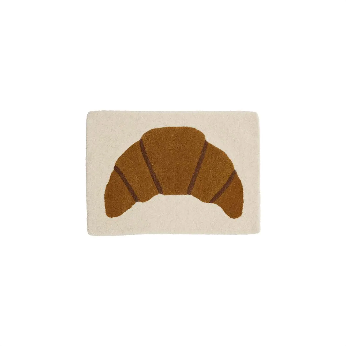 Tapis en laine Marron