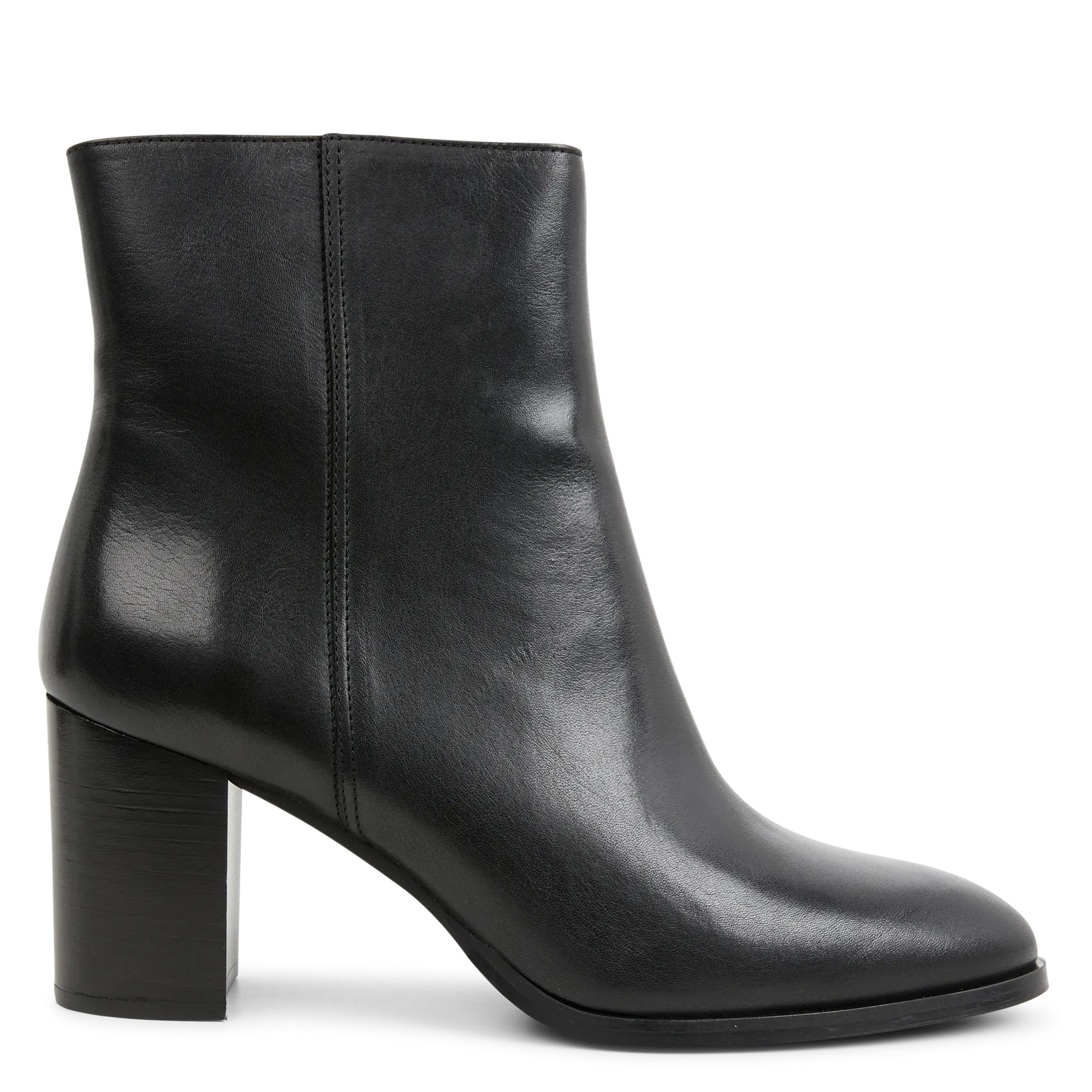 Bottines en cuir Noir ALI