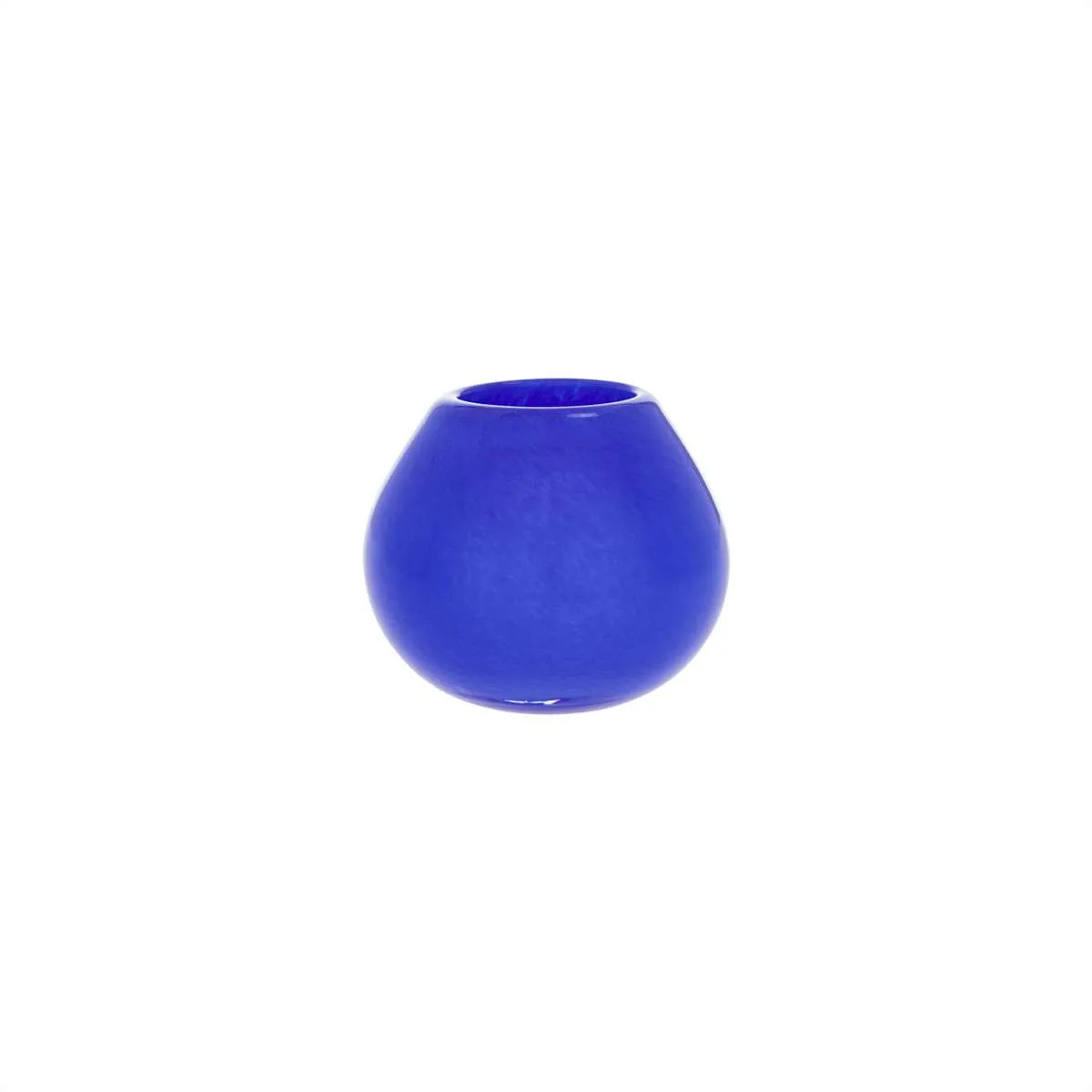 Vase en verre Bleu