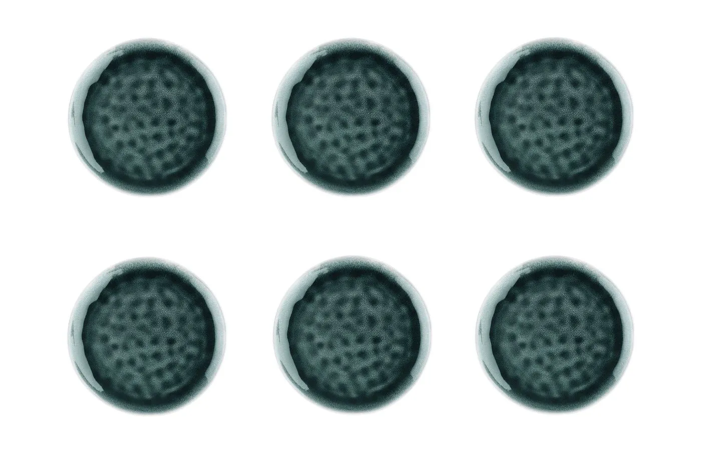 Assiette moon ø21cm - 6 pièces - encre Bleu