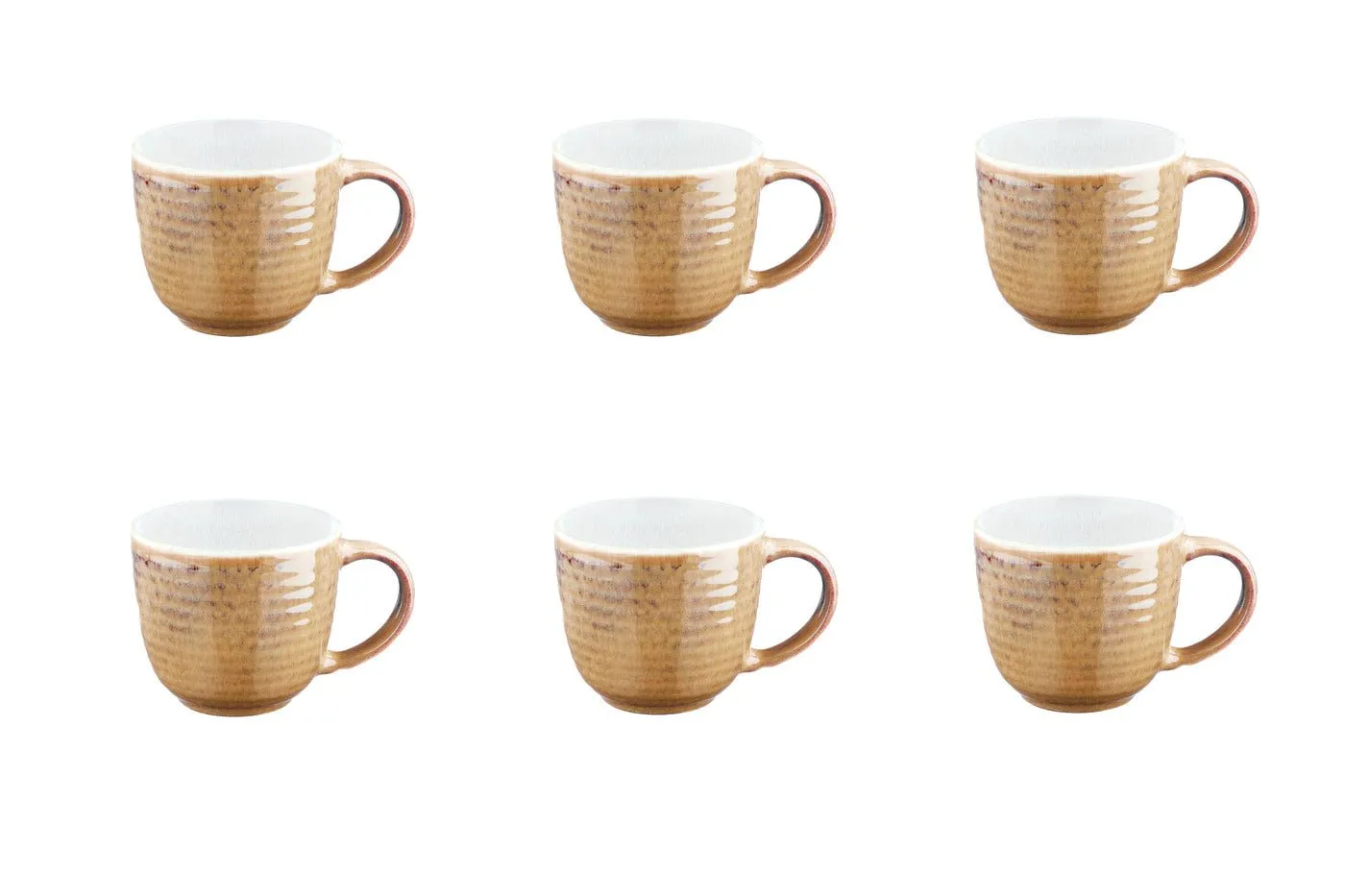 Mug cosmos 40cl - 6 pièces - crème Beige