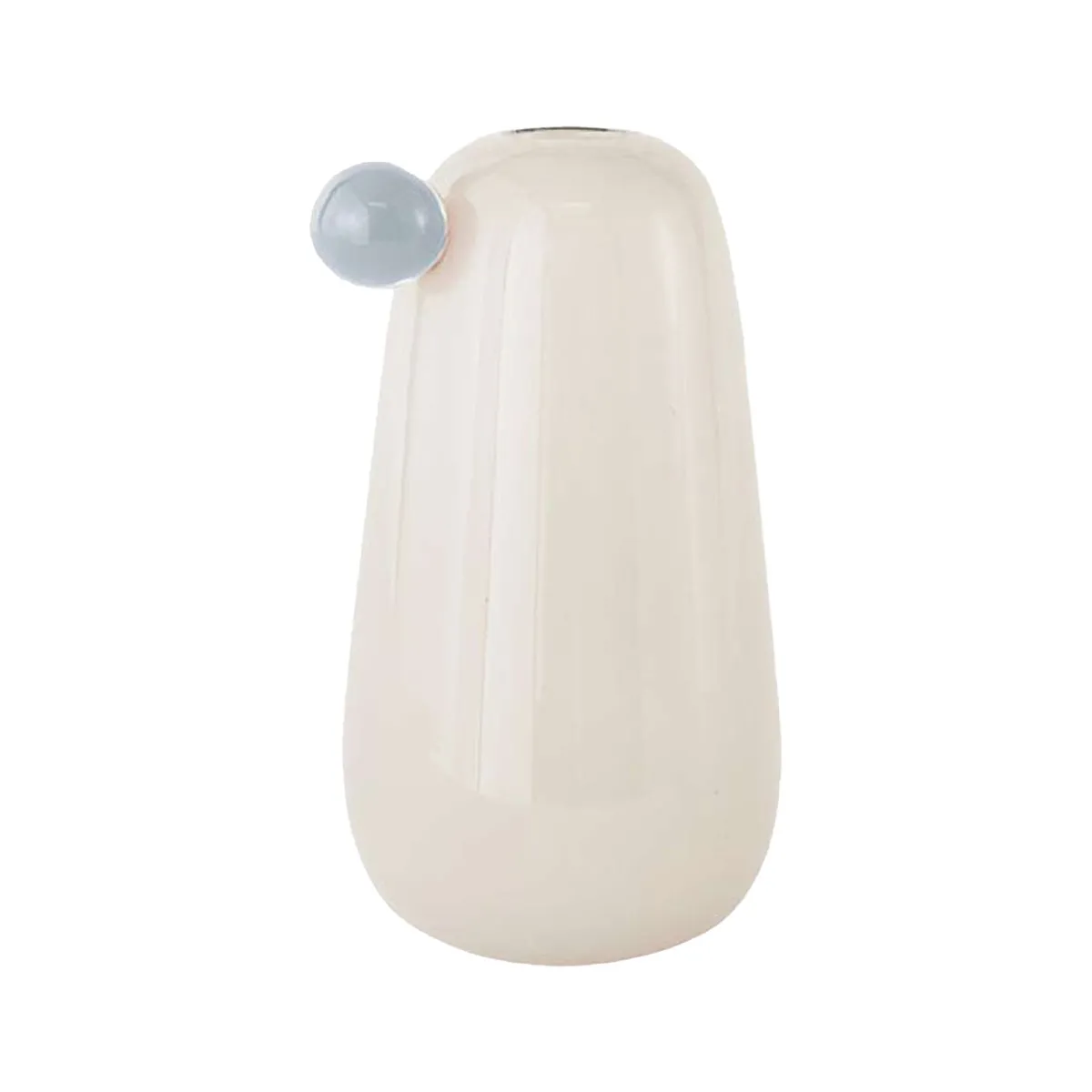 Vase en verre Blanc