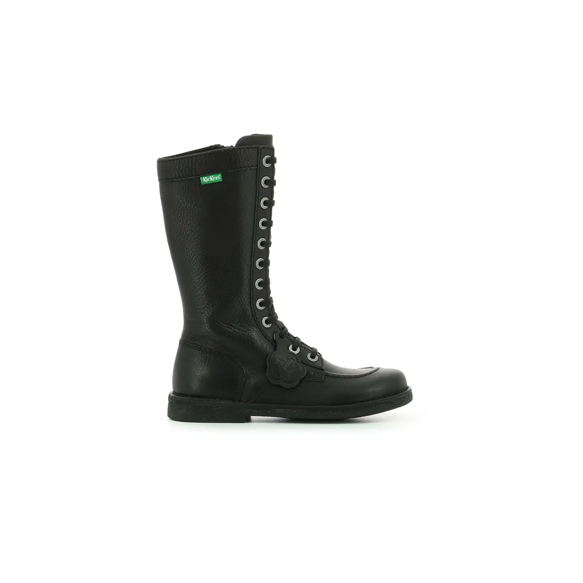 Bottes cuir Noir MEETKIKNEW