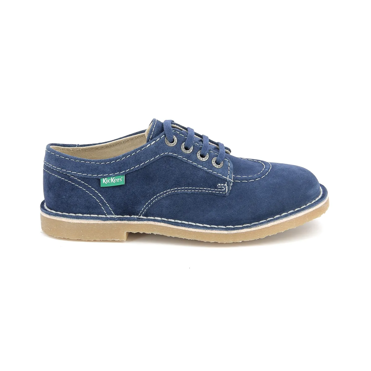 Derbies cuir Bleu KICK KARMA