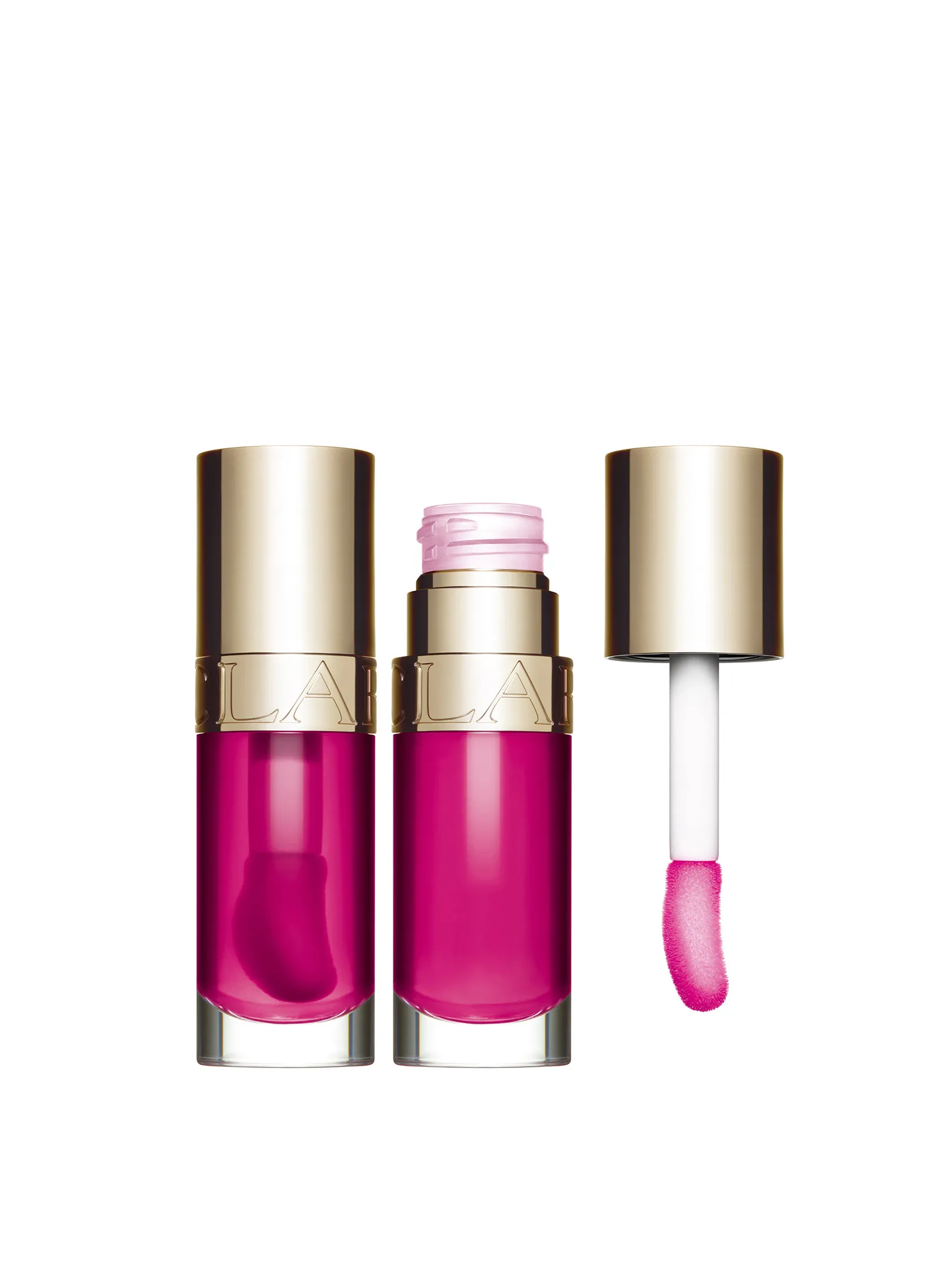 Lip Comfort OiLDans mon Lip Comfort Oil, tout le soin Clarins. 02 - raspberry