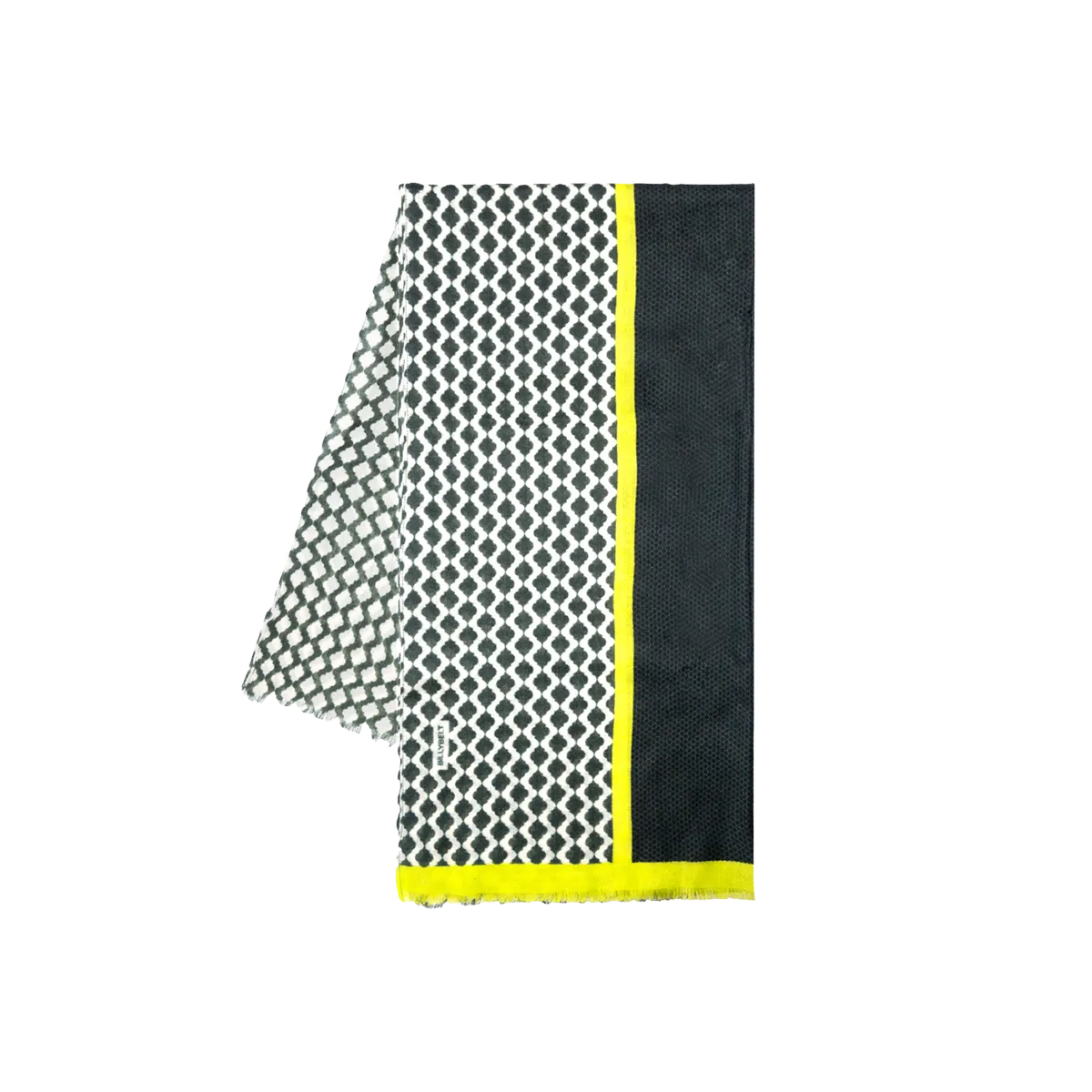 Echarpe en laine Vert LEMON TREE