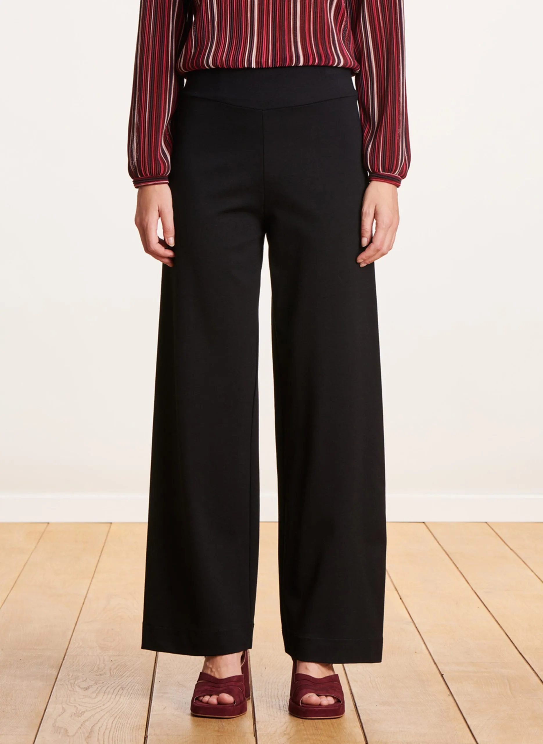 Pantalon large 7/8ème Noir