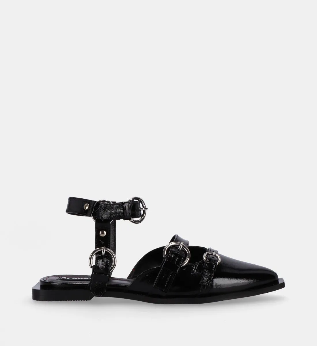 Ballerines en cuir Noir THALARA