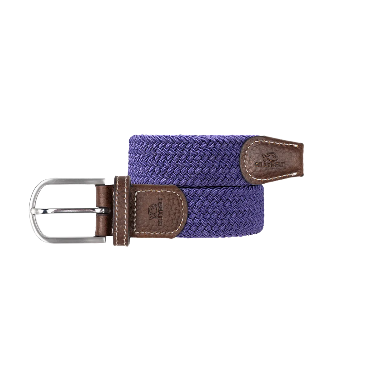 Ceinture tressée élastique unie Violet VIOLET ASTRAL