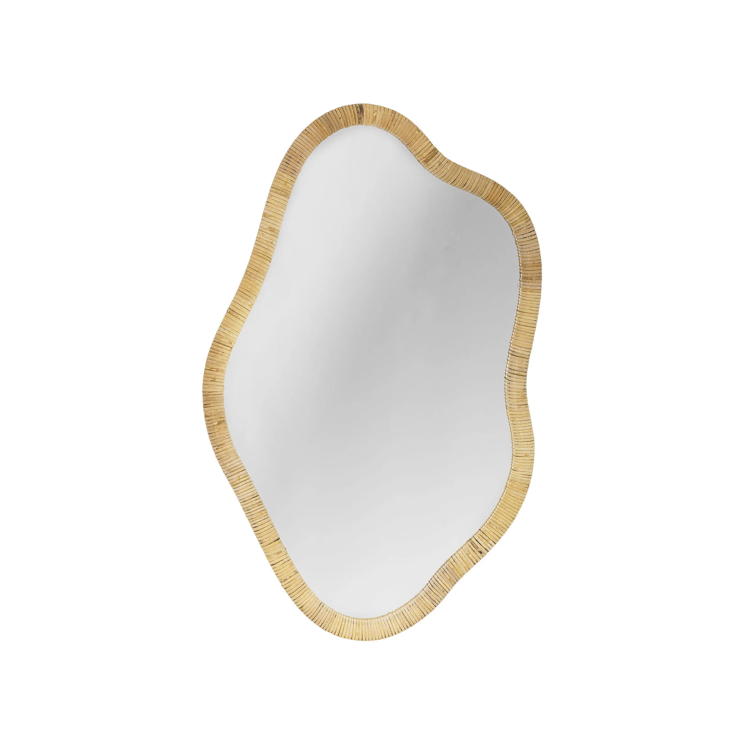 Miroir mural verre Beige ASHLIE