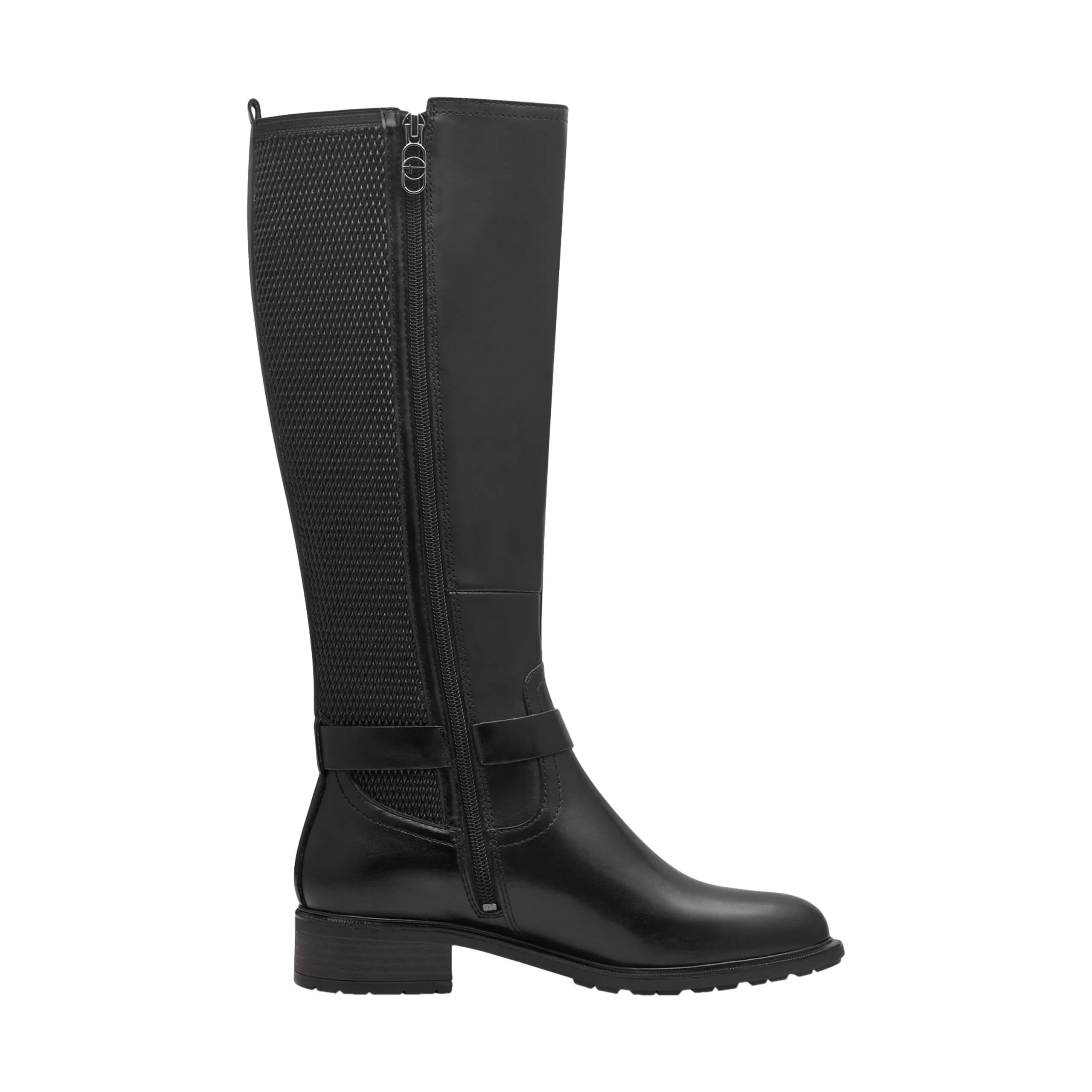 Bottes cuir Noir