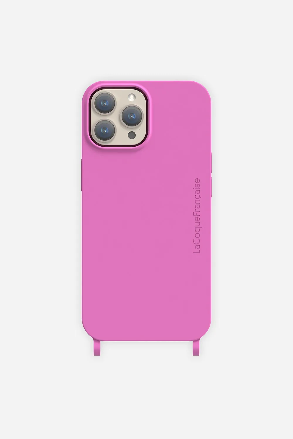 Coque de téléphone soft touch avec anneaux pour iphone 14 pro max Violet