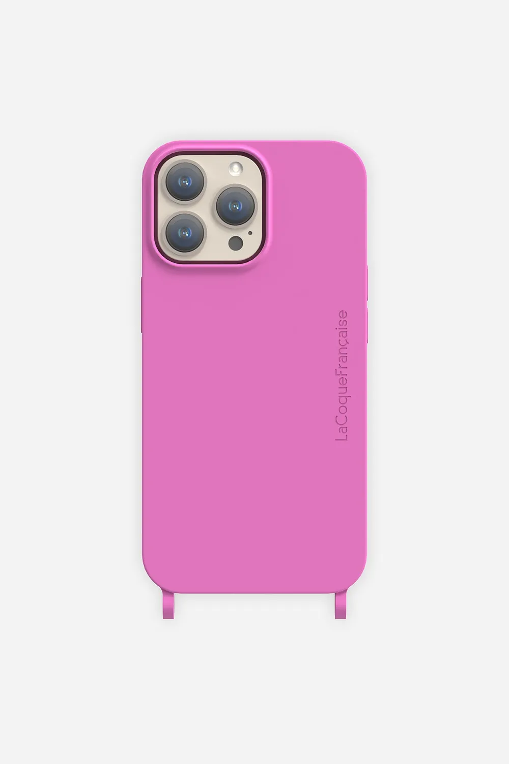 Coque de téléphone soft touch avec anneaux pour iphone 14 pro Violet