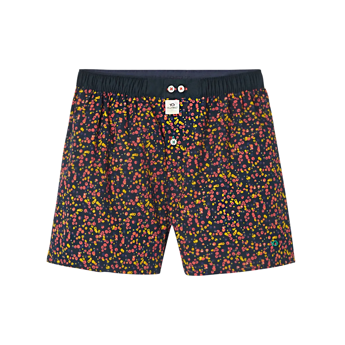 Caleçon en coton biologique Noir BLUE FRIZZANTE