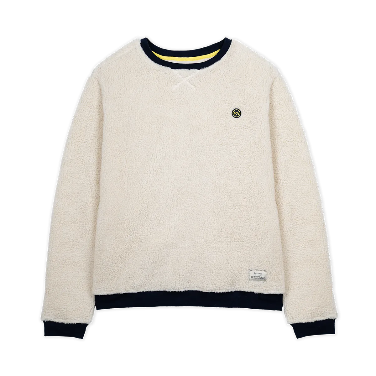 Pull en sherpa Beige