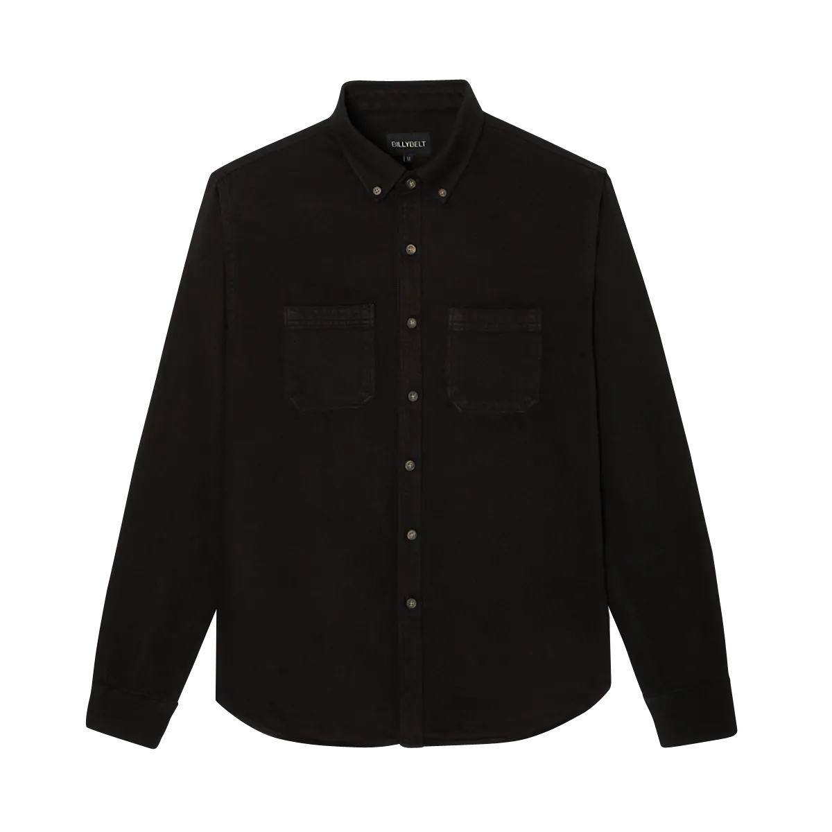 Chemise en denim Noir