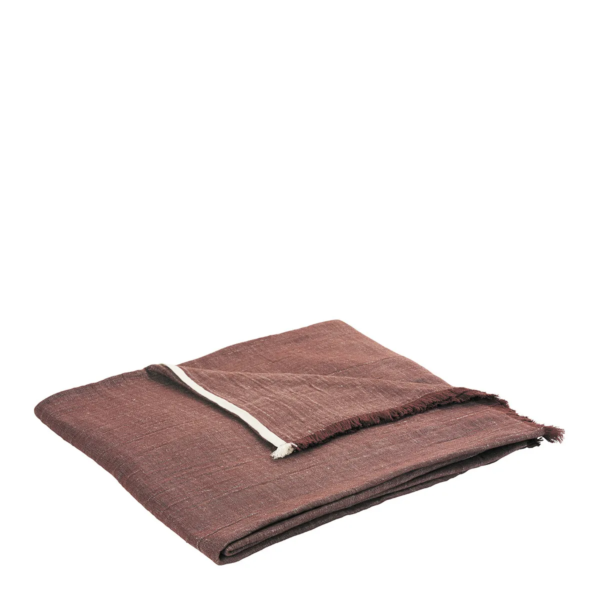 Couvre-lit astrid terracotta Rouge ASTRID