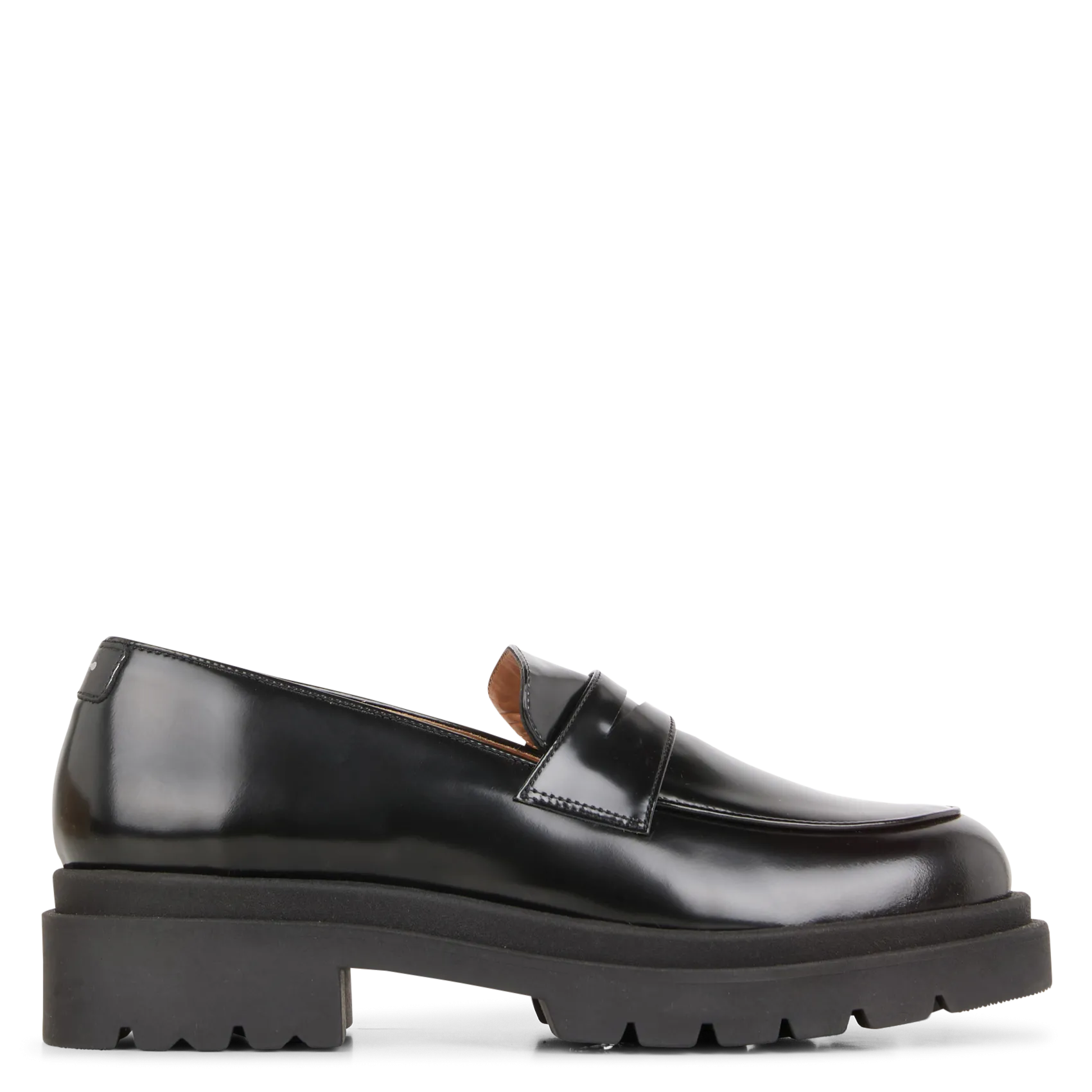 Mocassins en cuir Noir SALMA