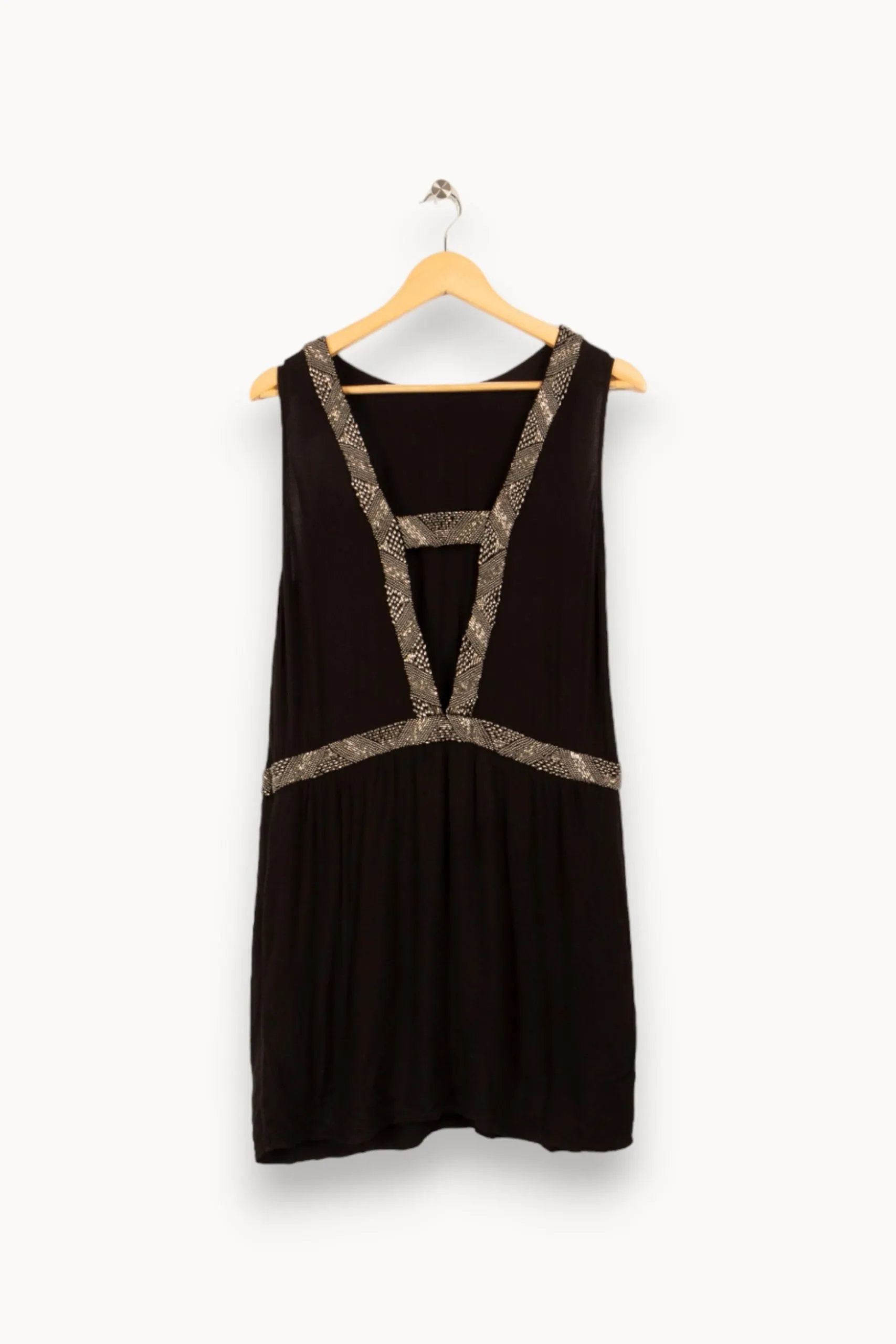 Robe midi - comptoir des cotonniers Noir