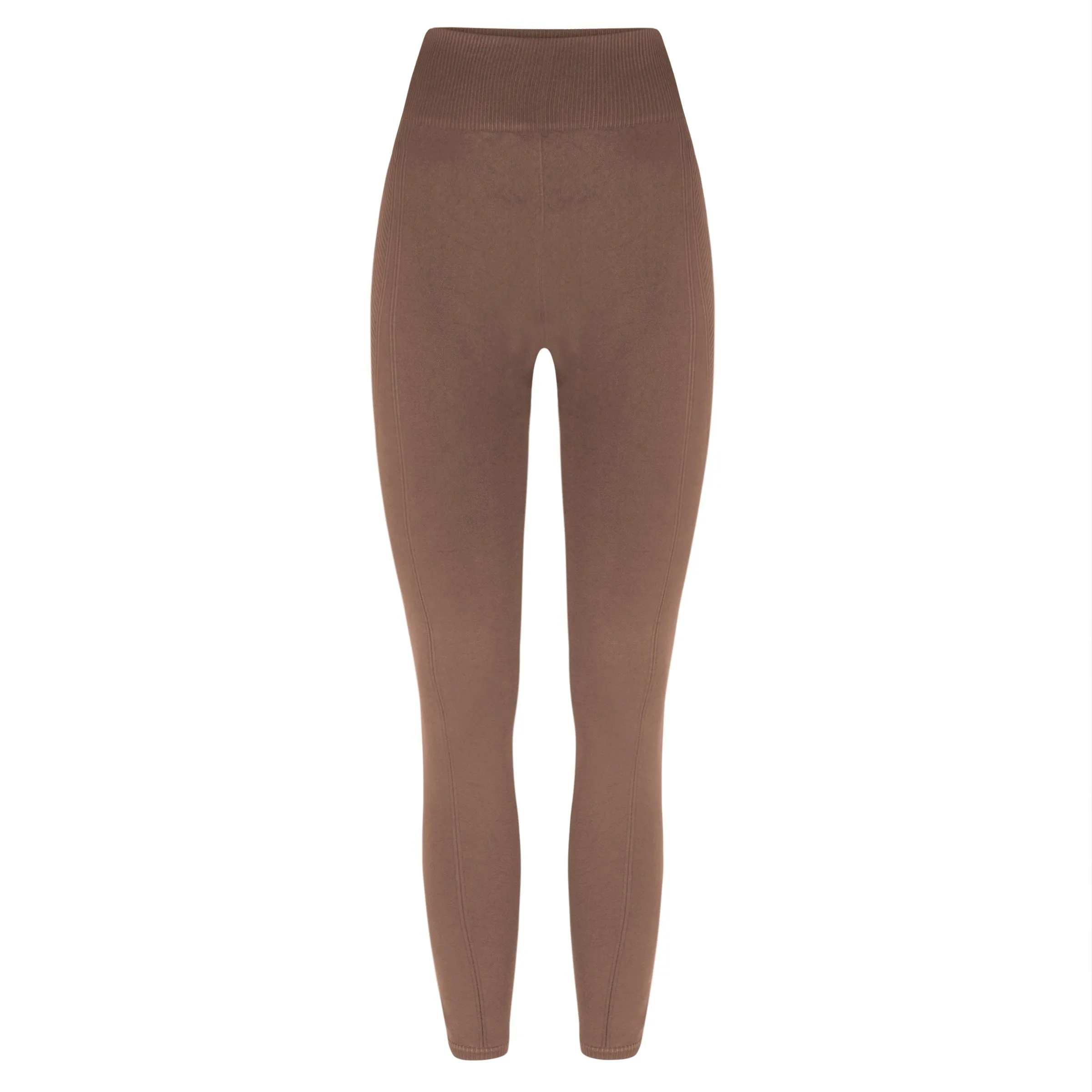 Legging sans coutures india Marron INDIA