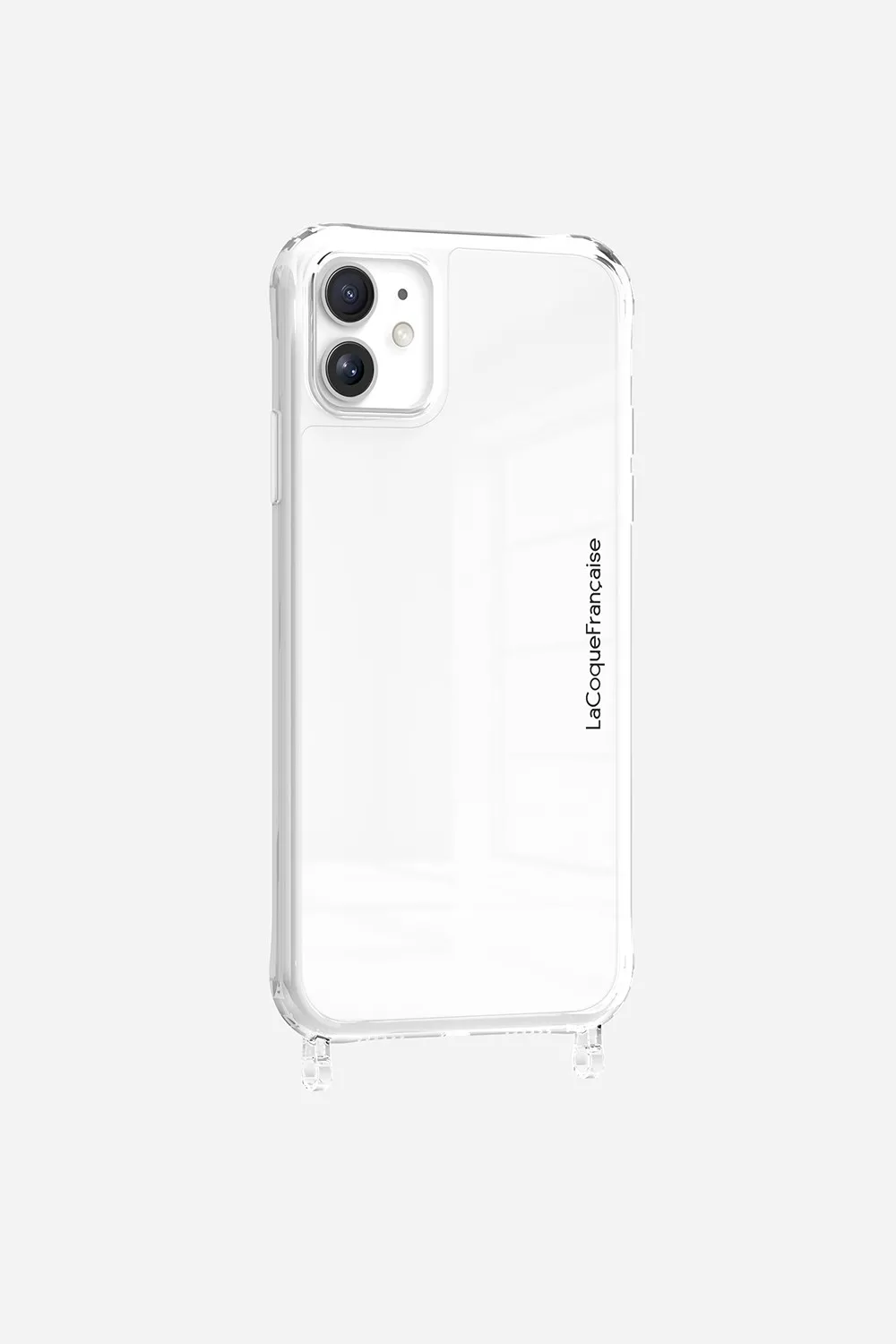 Coque de téléphone avec anneaux pour iphone 11 Argent