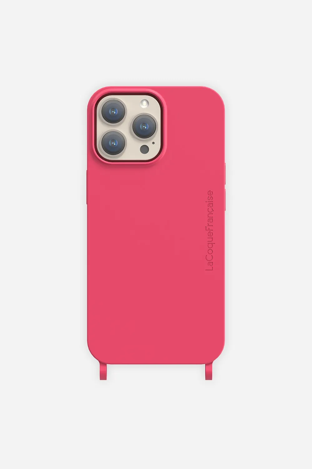 Coque de téléphone soft touch avec anneaux pour iphone 12 / 12 pro Rose
