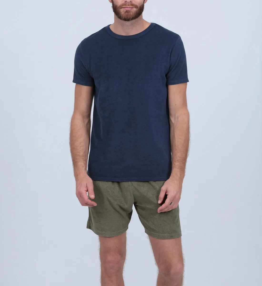 T-shirt en éponge Bleu