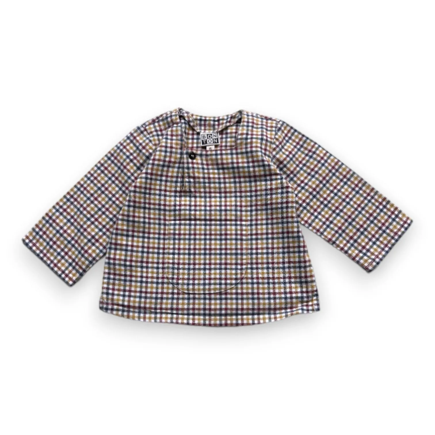 Blouse bébé bleu - 6 mois Bleu