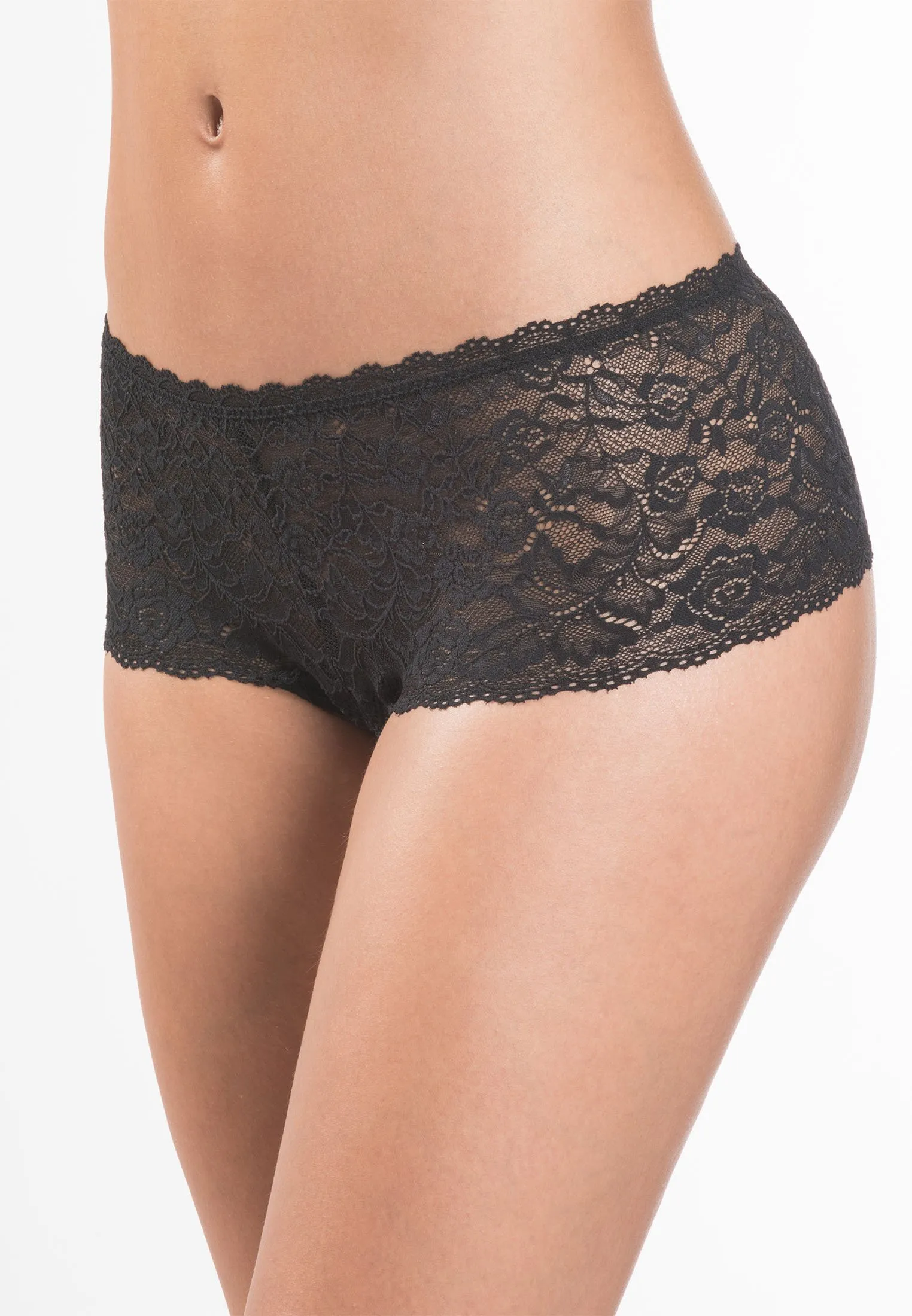 Culotte shorty Noir ROSESSENCE