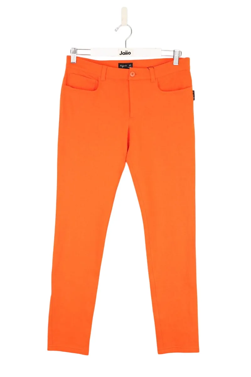 Pantalon en coton Orange