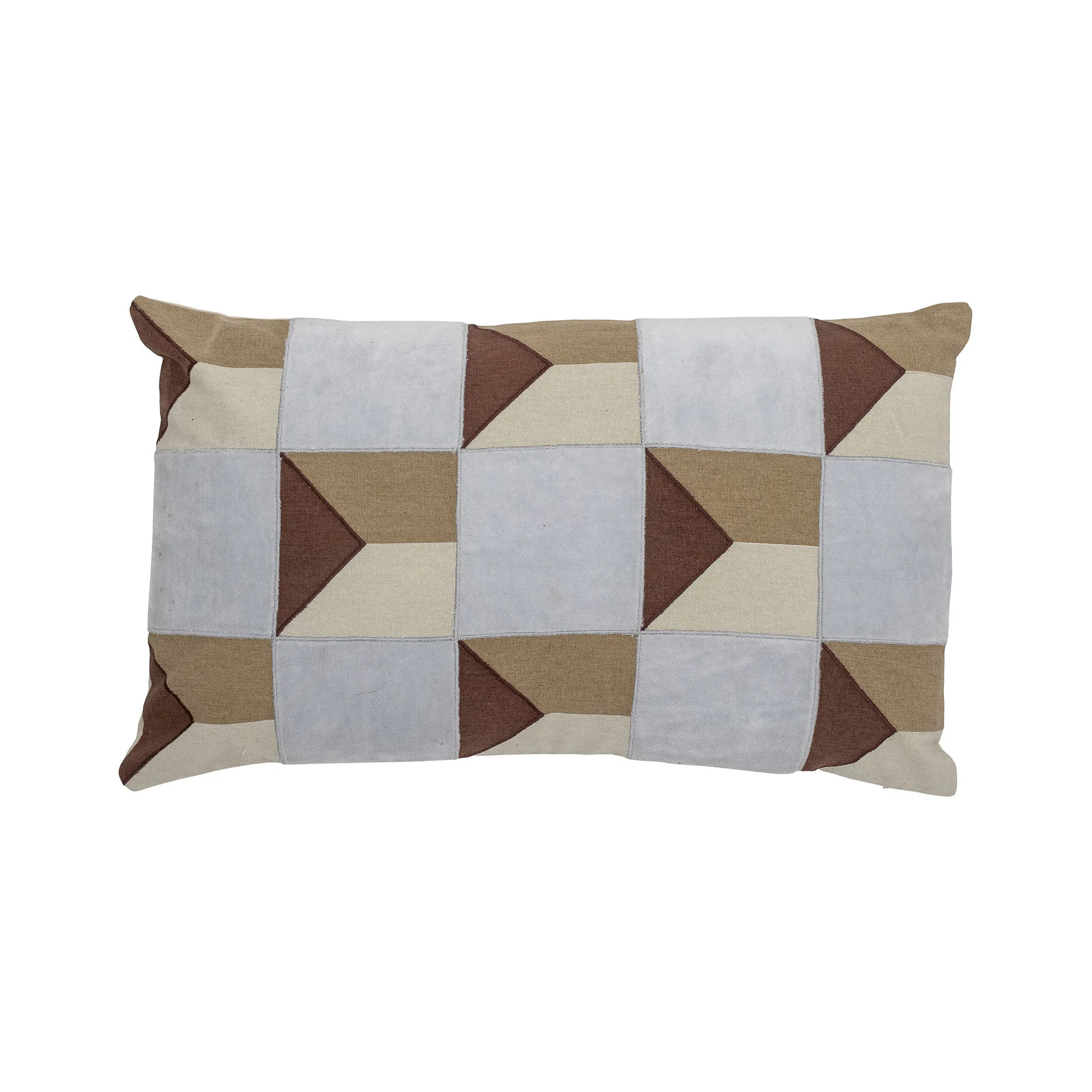 Coussin tissu Bleu CORINNA