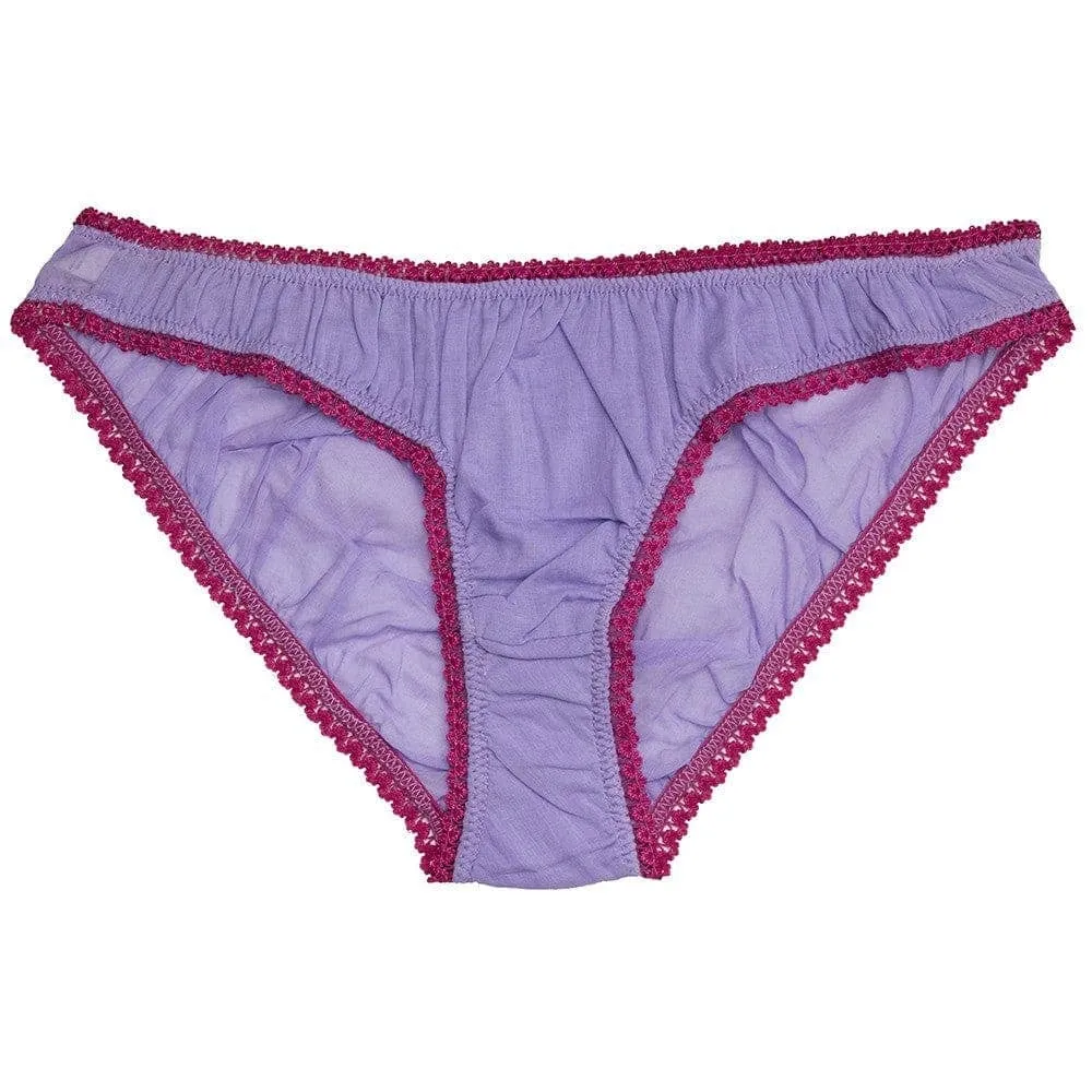 Culotte coton bio Violet CULOTTE GERMAINE