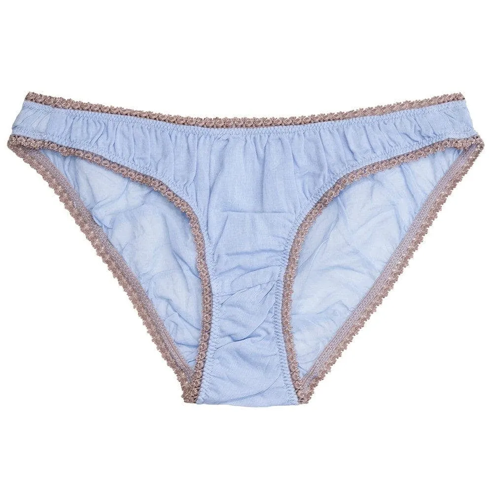 Culotte coton bio Bleu CULOTTE GERMAINE