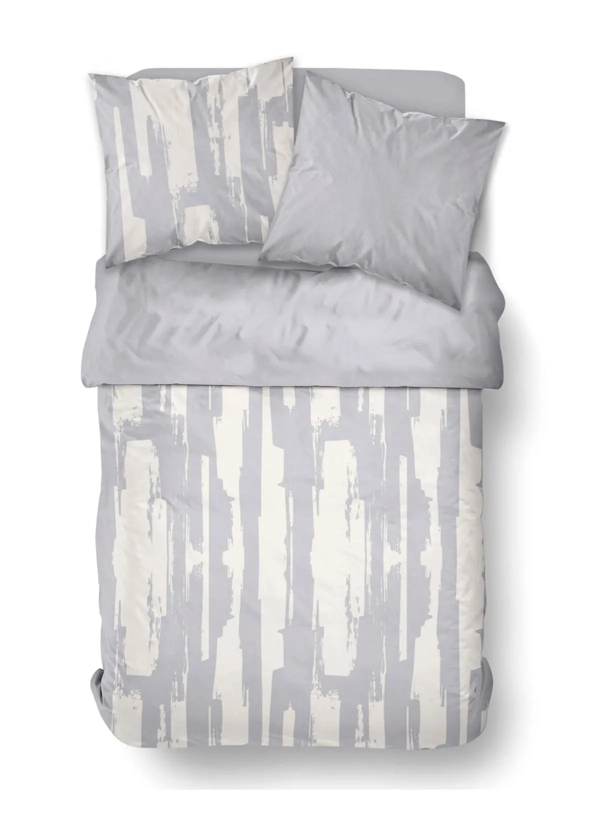 Parure de lit en coton Bleu SUNSHINE JOSH